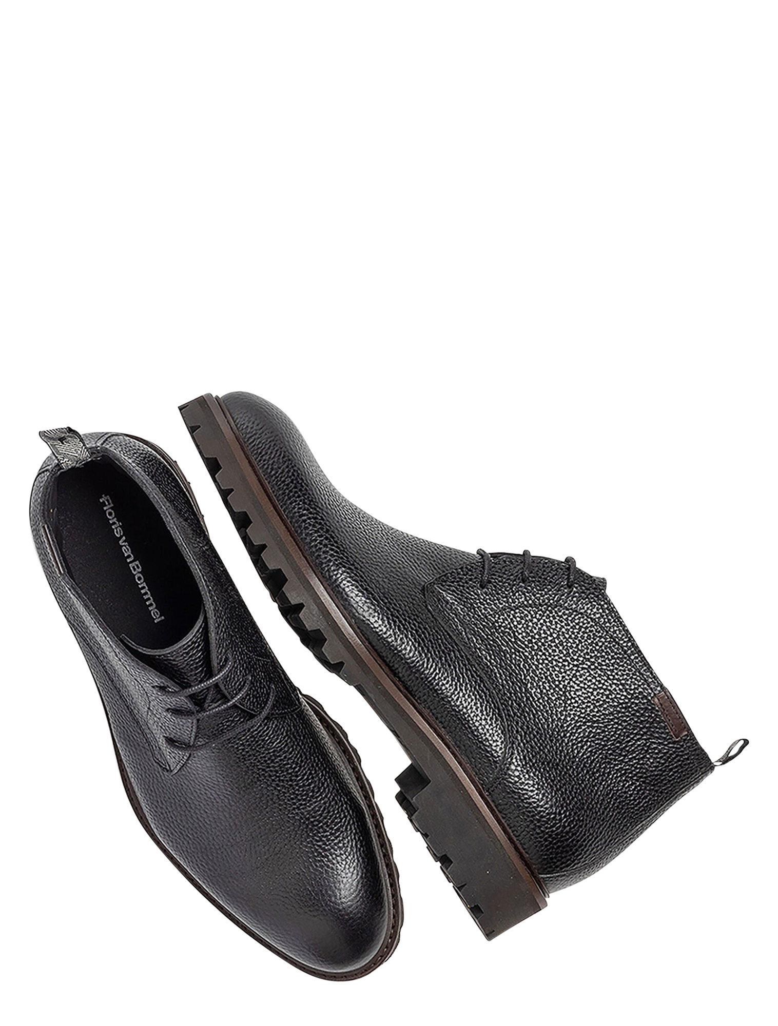 Floris van Bommel - De Sturdi SFM-50082 10-03 Black H-Wijdte - Heren - Boots - Veter Boots - 50135_11_3