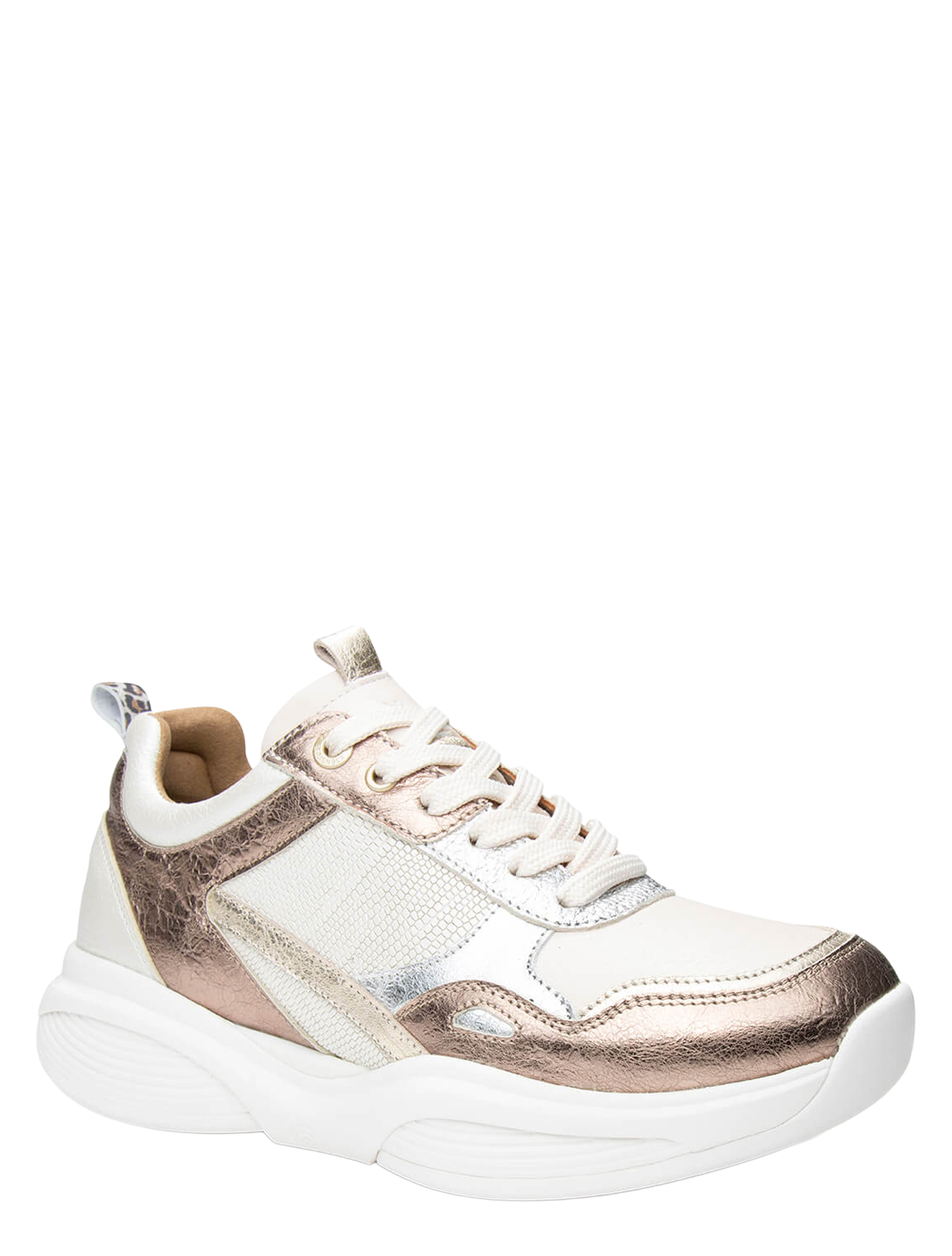 Xsensible - 32010.3 Bronze Combi H-Wijdte - Dames - Veterschoenen - Casual Veterschoenen - 51662_77_3