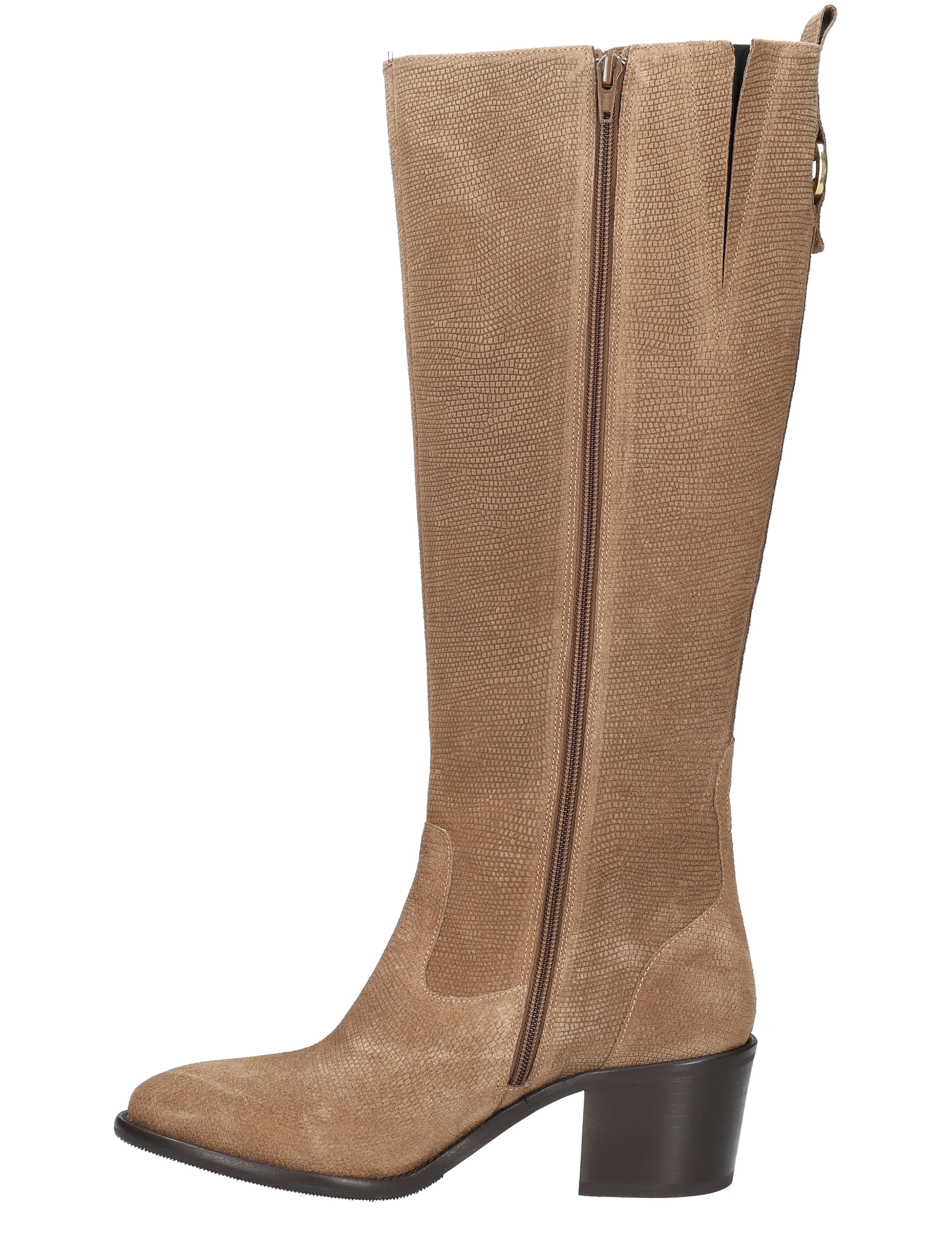 Floris van Bommel - Chiusi SFW-80047 34-01 Taupe G-Wijdte - Dames - Boots - Lange Laarzen - 49297_77_2
