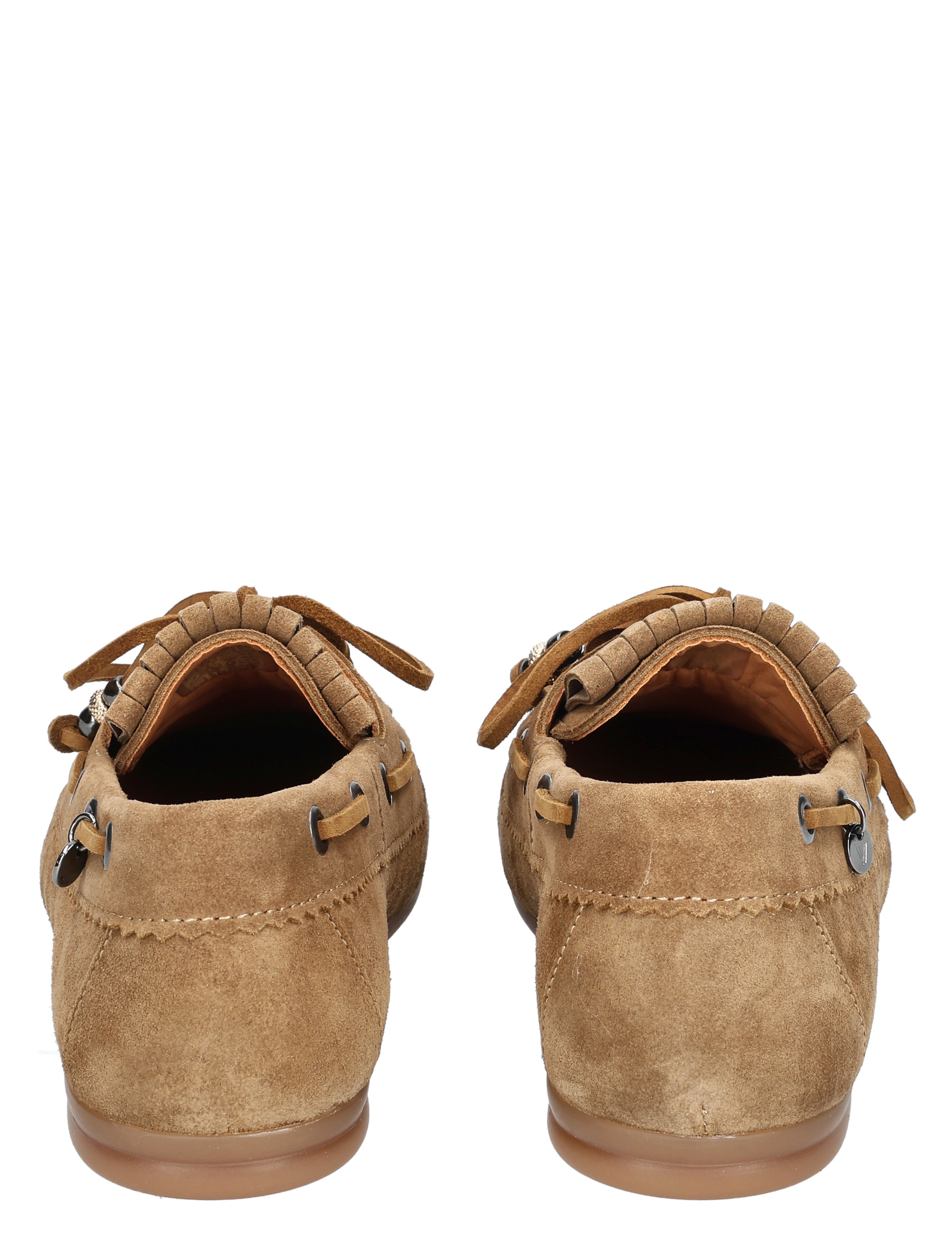 suède, camel, loafer, mocassin, veterschoen