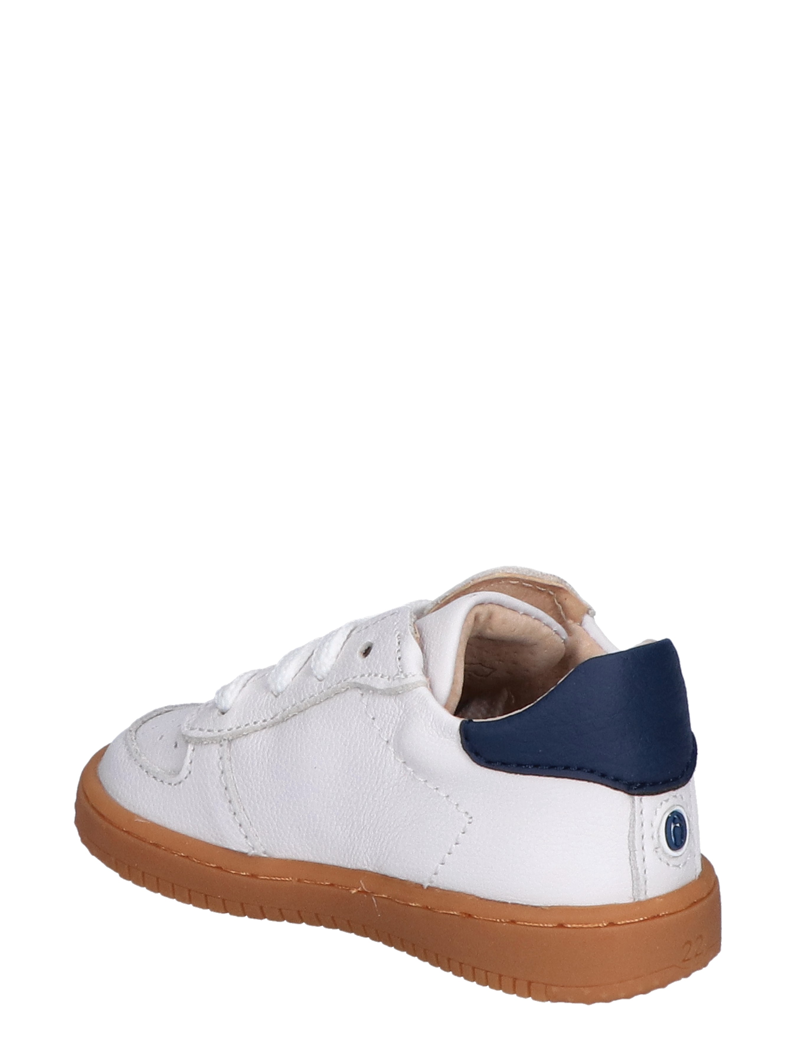 Shoesme - BN25S003 White Dark Blue - Meisjes - Jongens - Babyshoenen - Babyshoenen - 47443_83_4