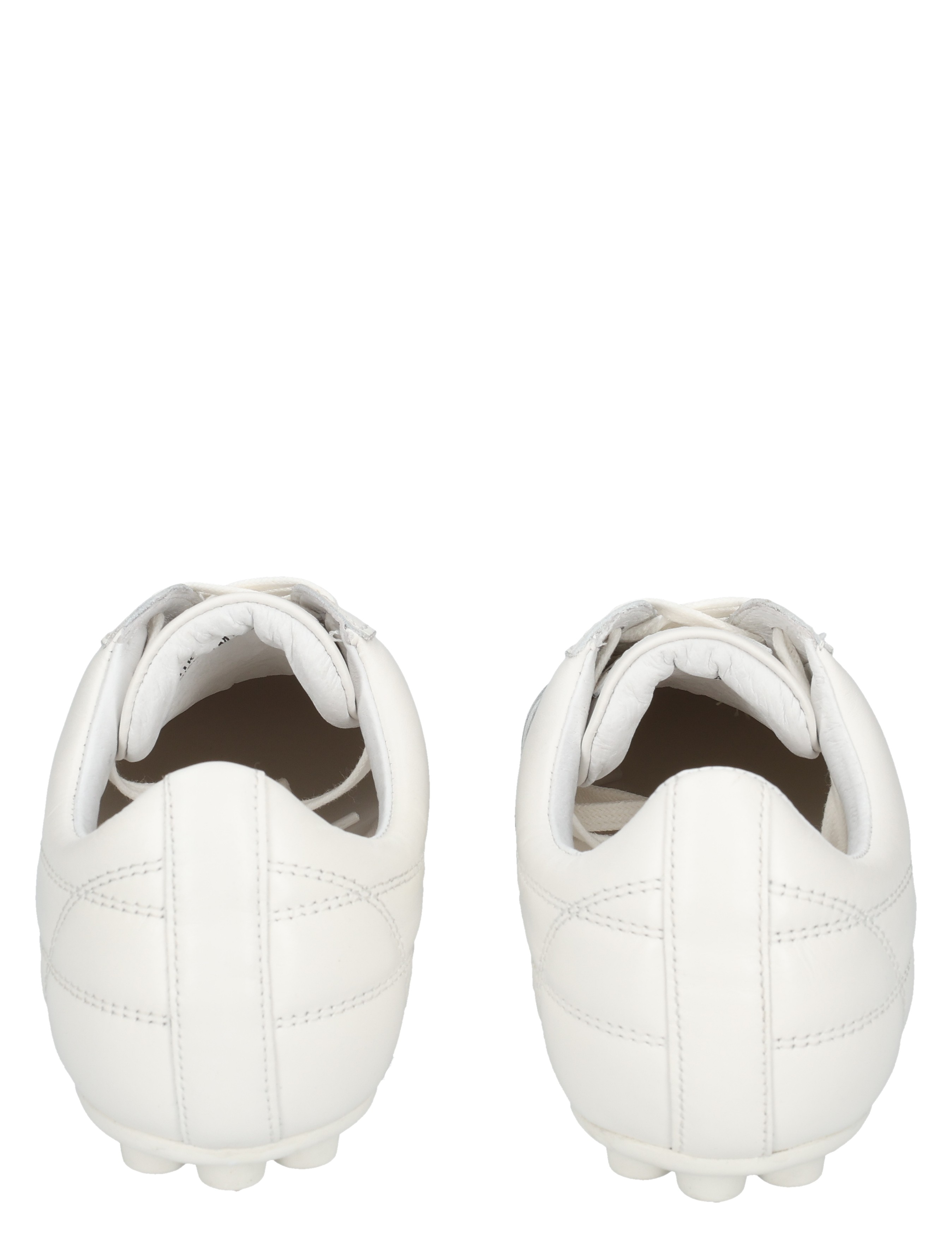 voetbalschoenen, witte schoen, luxe sport, korte zool, patroonstiksel