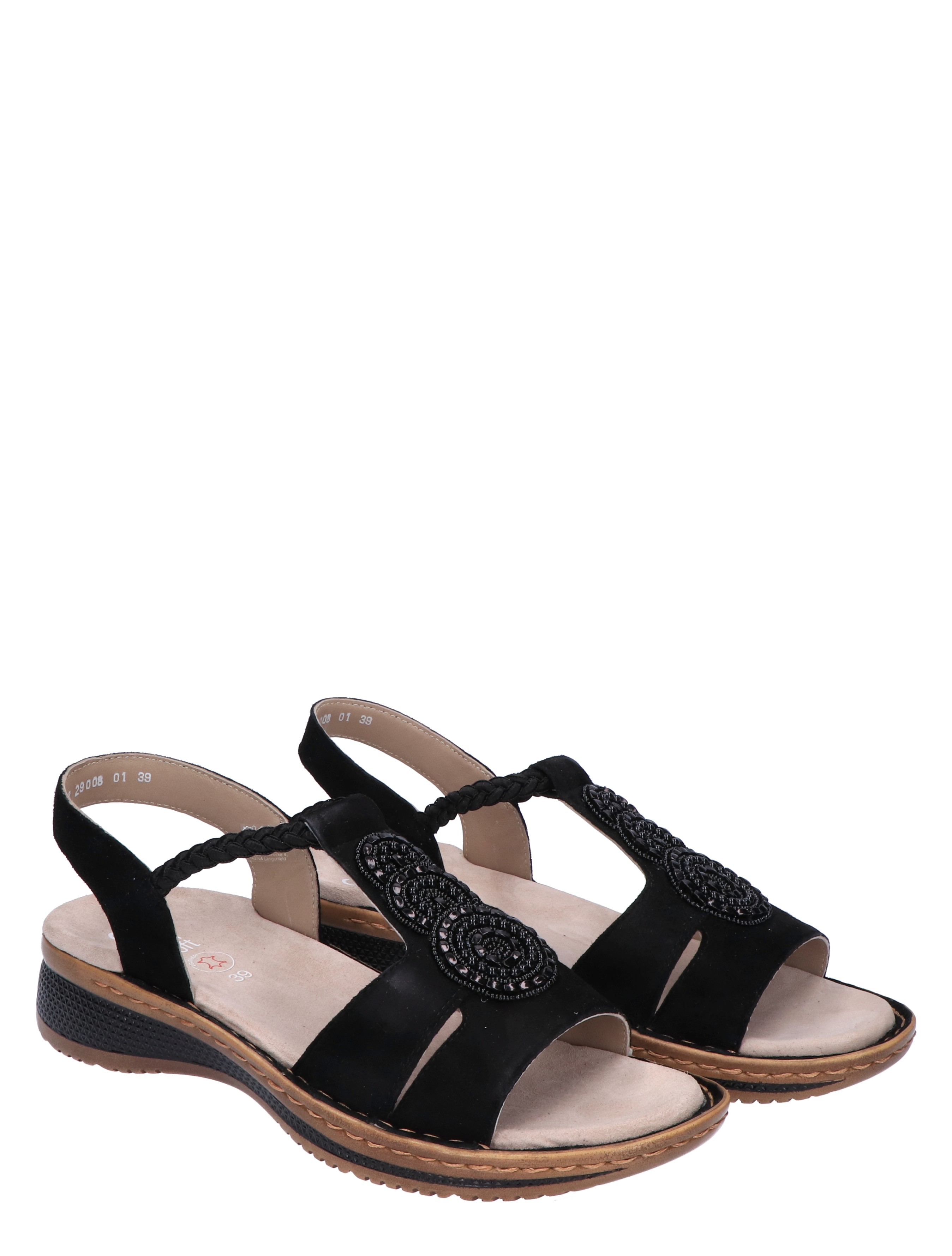 Ara - 12-29008-01 Black G-Wijdte - Dames - Sandalen - 44026_11_5