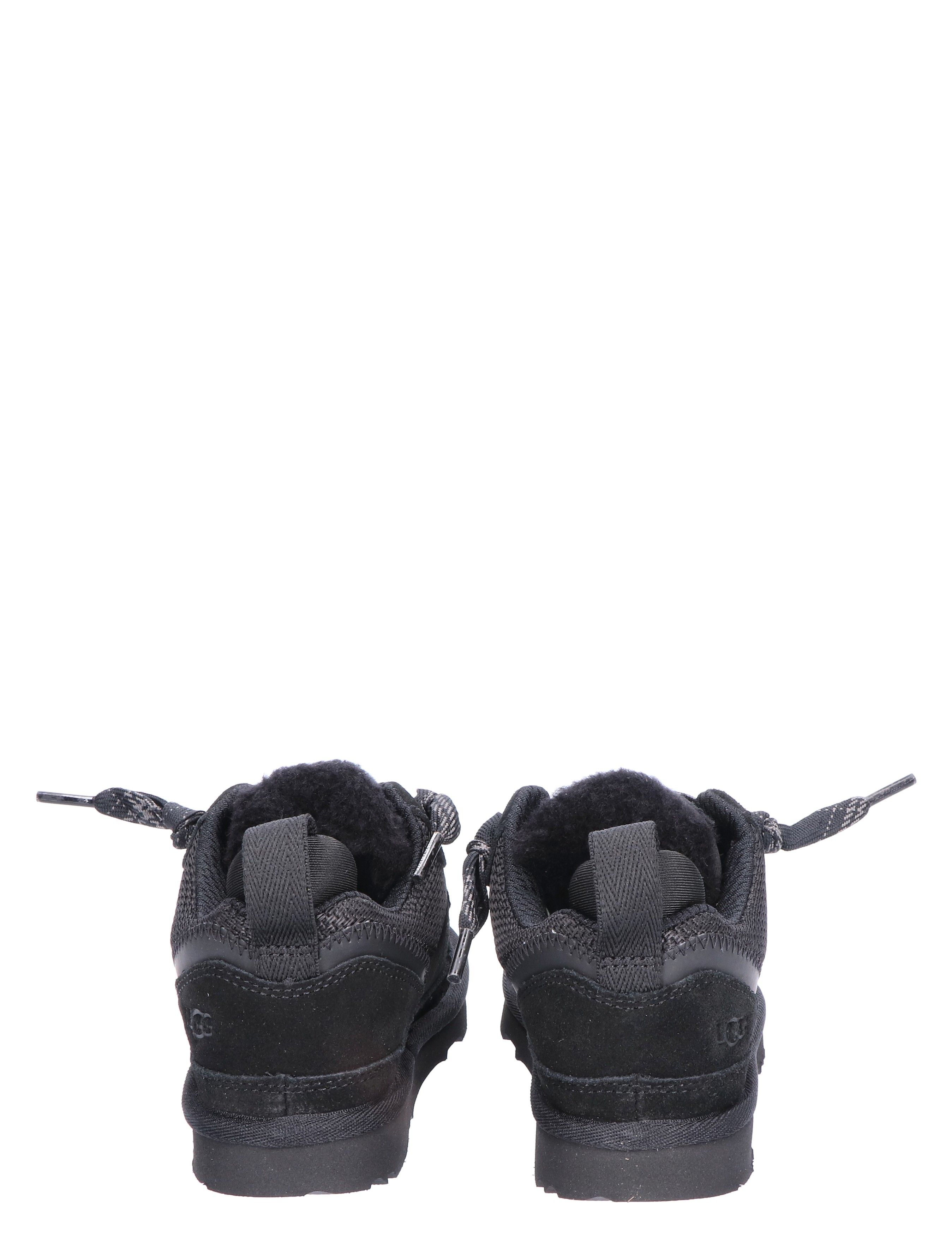 UGG - Kids Lowmel Black - Meisjes - Jongens - Sneakers - Lage Sneakers - Lage Sneakers - Sneakers - 45048_11_6