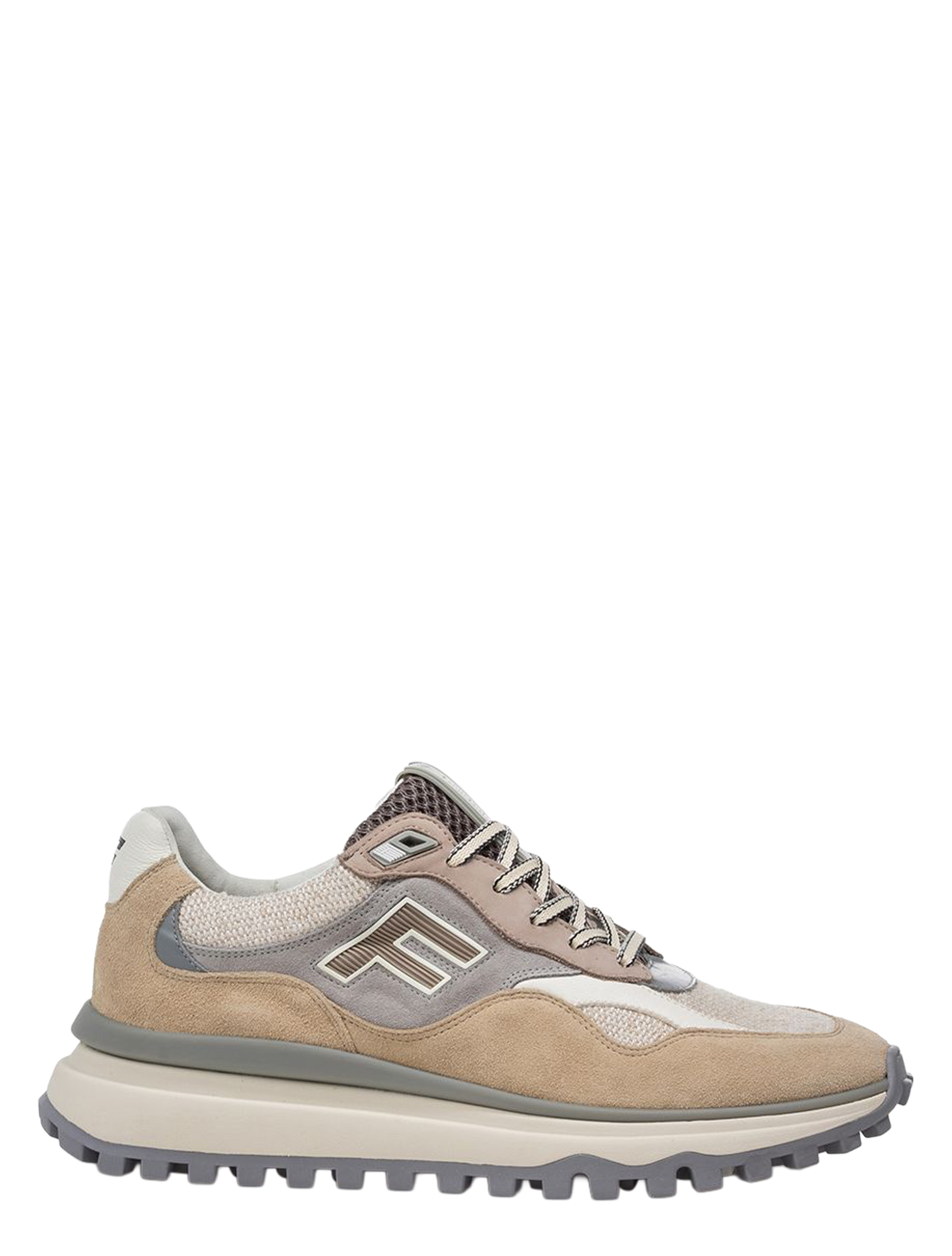 Floris van Bommel - De Gripper 10238 01.11 Naturel G+Wijdte - Heren - Lage Sneakers - Sneakers - 51438_77_1