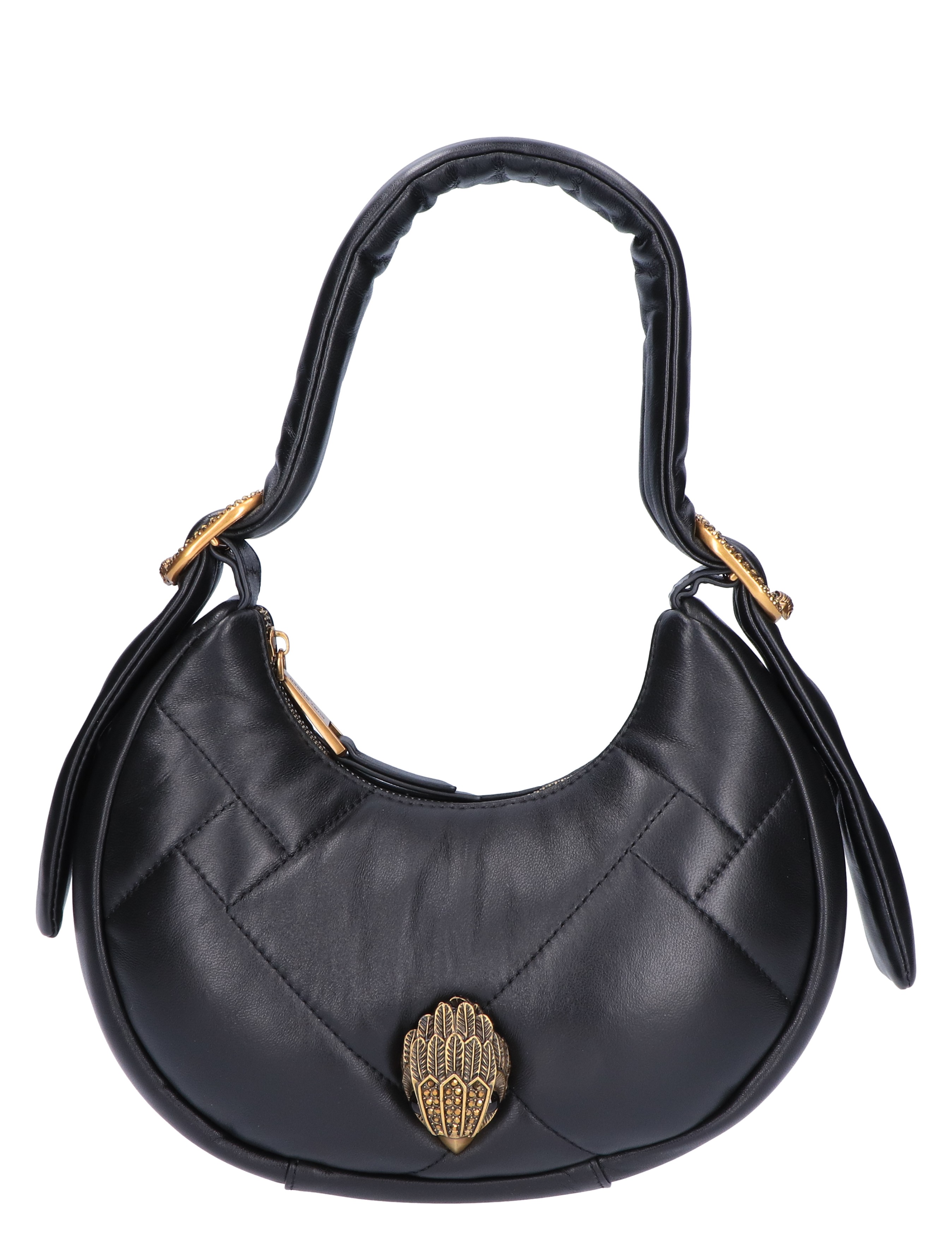 Kensington Puff Small Hobo Bag Black