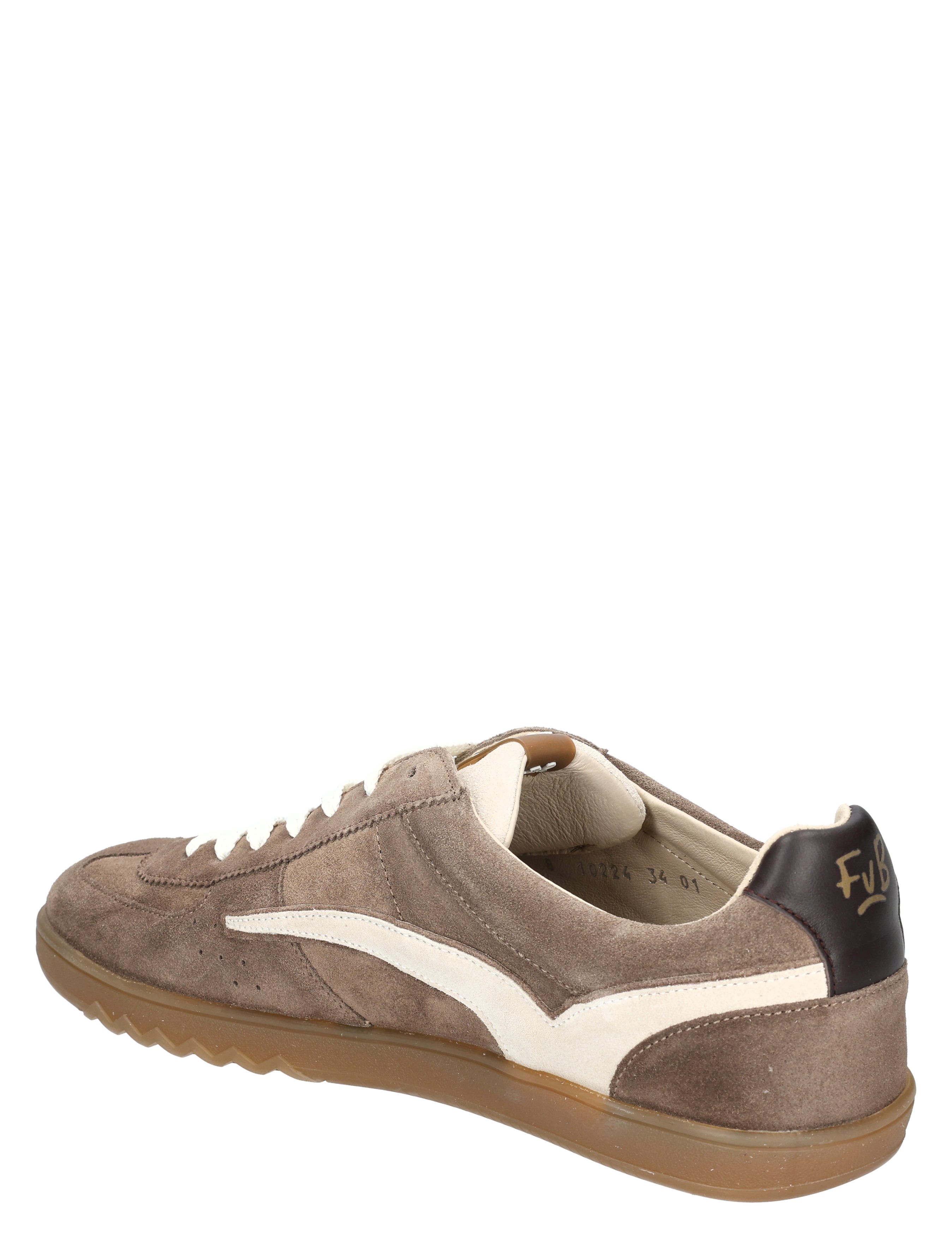 Floris van Bommel - De Zaler 0224 34-01 Taupe G+ Wijdte - Heren - Lage Sneakers - Sneakers - 50669_22_4