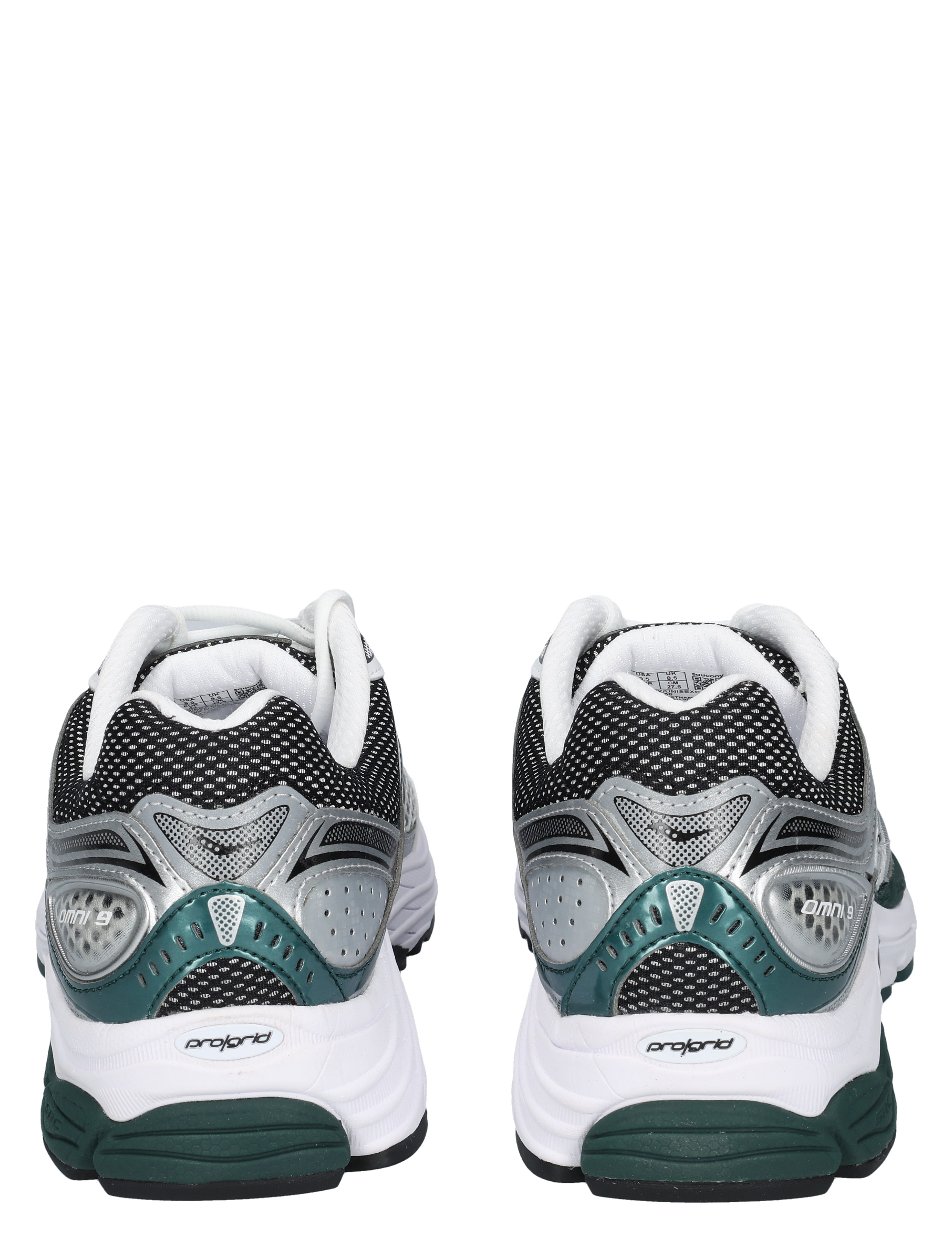 Saucony - Progrid Omni 9 Premium Men 56 White Pine Green - Heren - Lage Sneakers - Sneakers - 49688_96_6