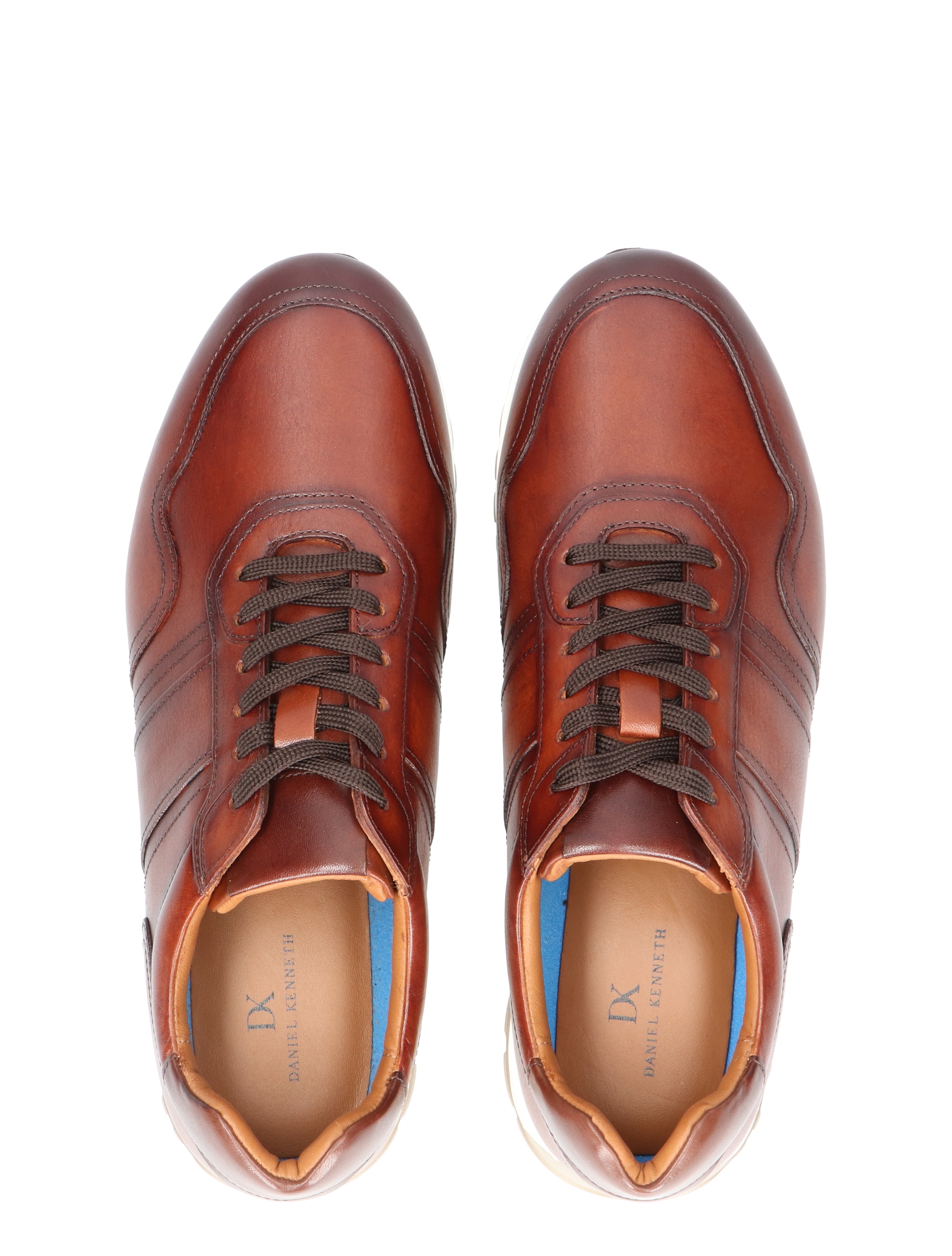 Daniel Kenneth - Yenno Brown - Heren - Veterschoenen - Casual Veterschoenen - 49489_22_7