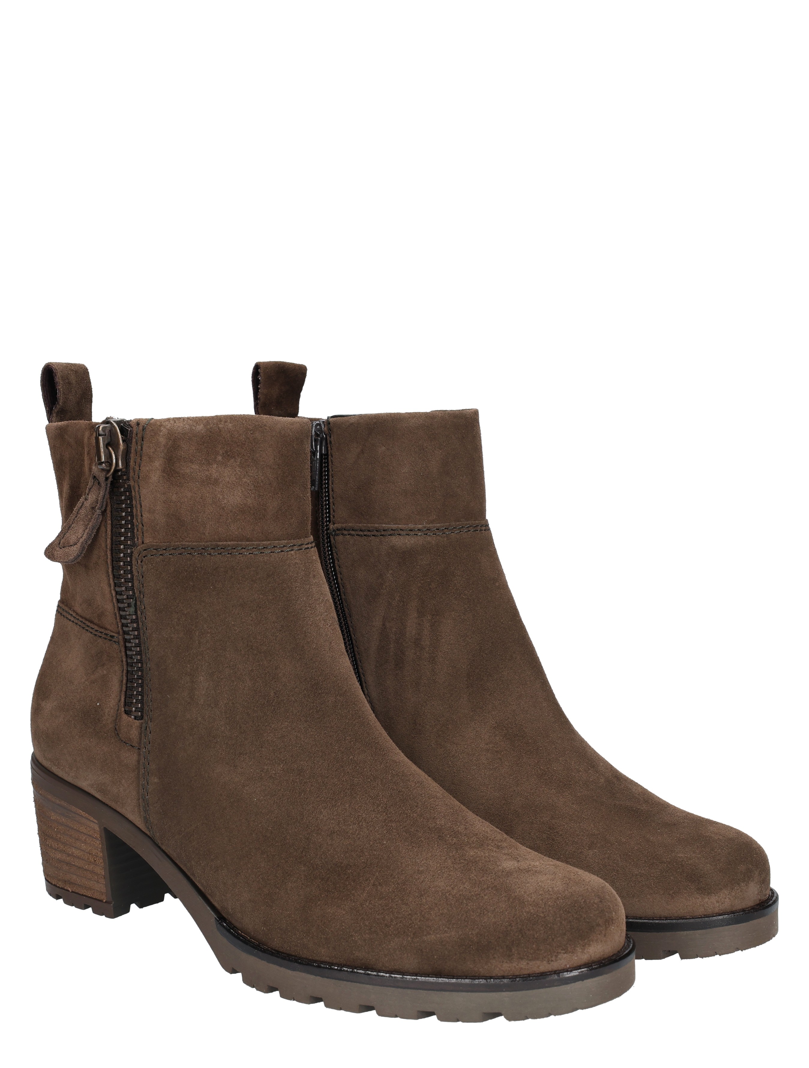 Gabor - 72.801.43 Brown G-Wijdte - Dames - Boots - Enkellaarsjes - 48912_22_5