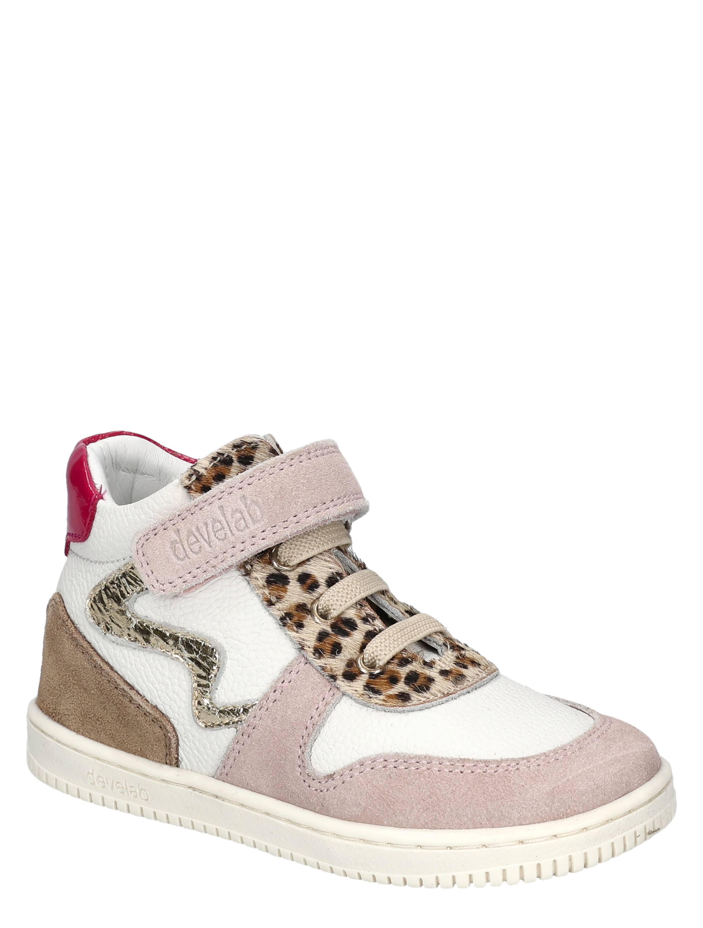 Develab - 44424 Old Pink - Meisjes - Klittenbandschoenen - 50538_48_3