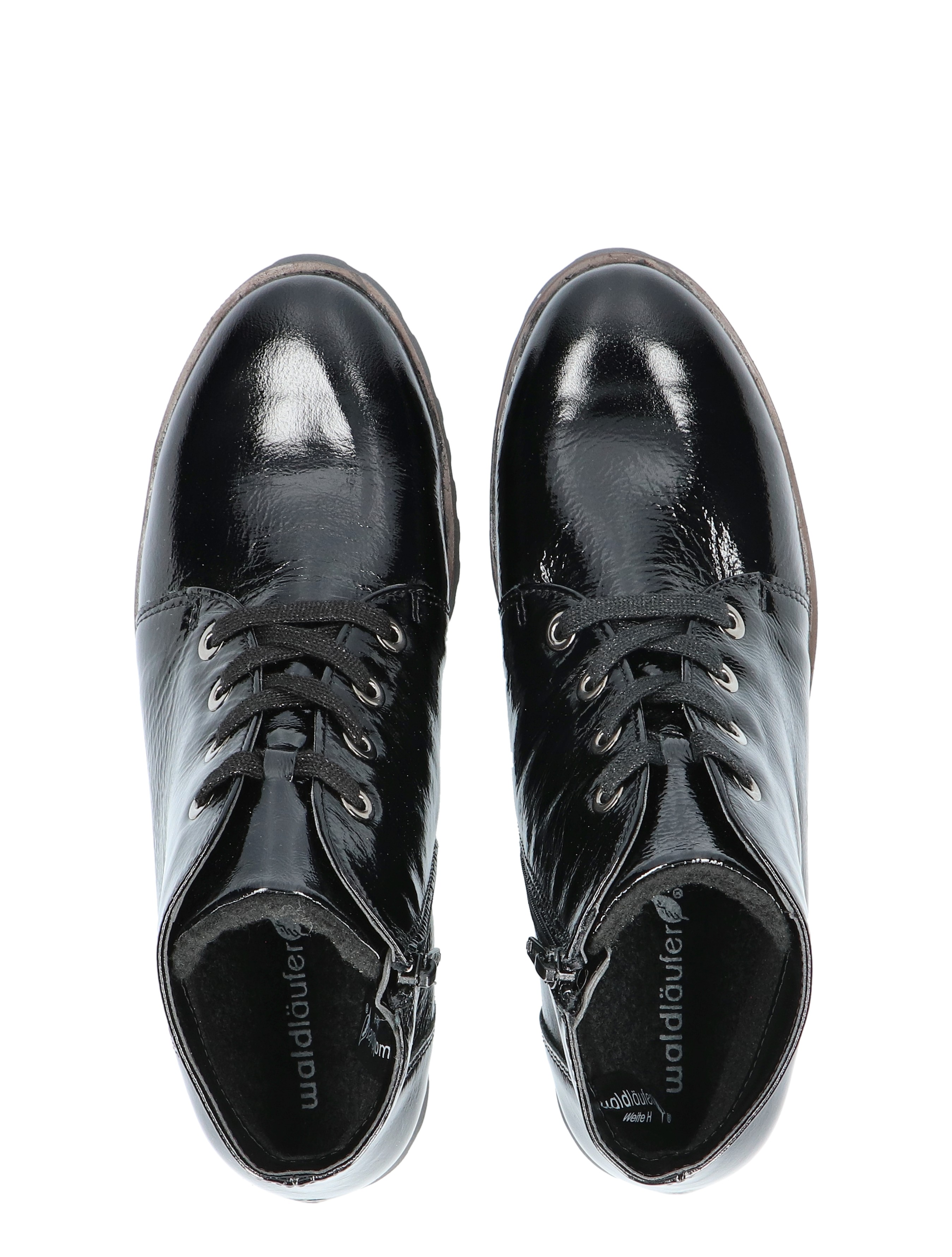 Waldlaufer - 772804 Black H-Wijdte - Dames - Boots - Veter Boots - 42603_10_7