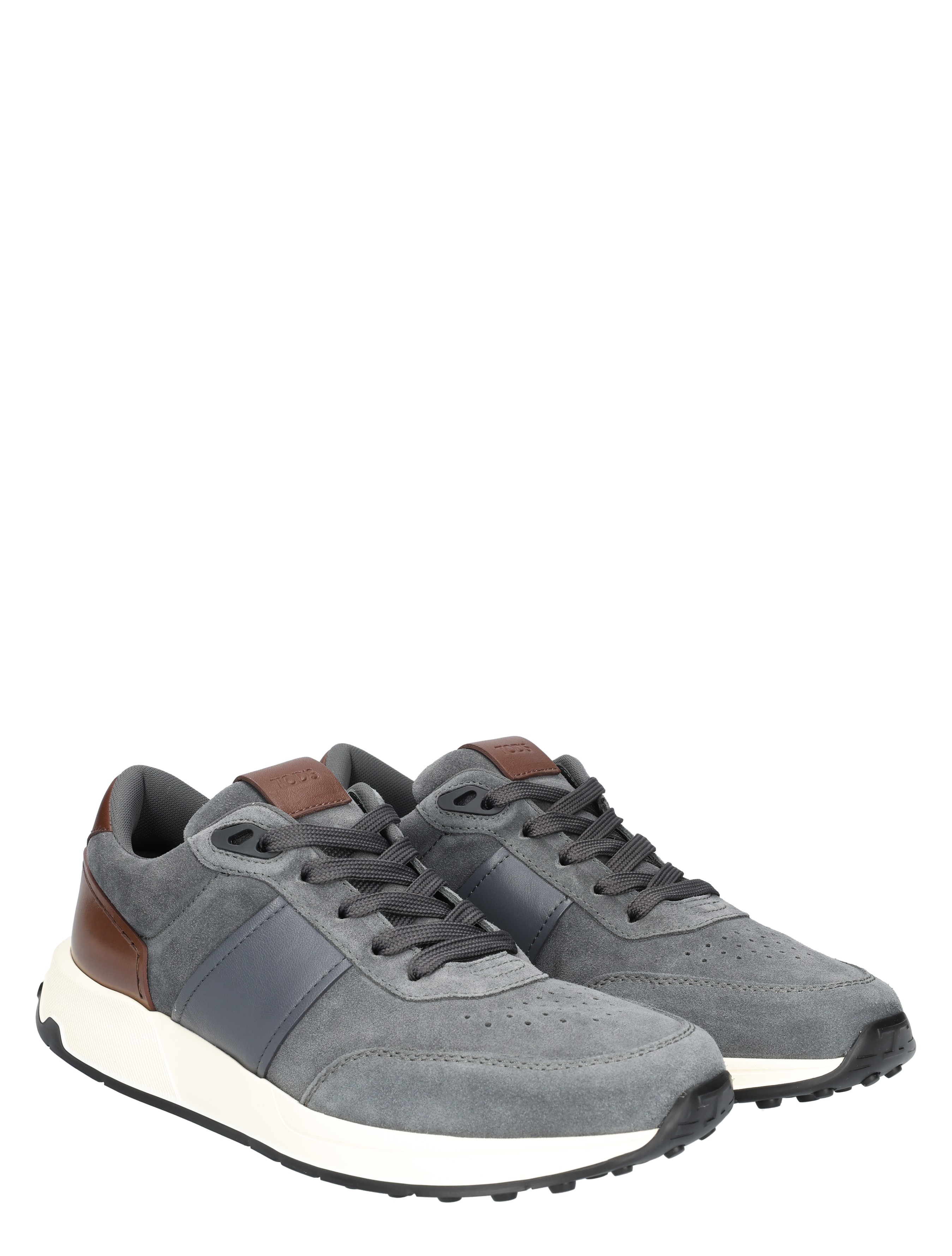 Tods - Sneakers in Suede IRA RD13 Grey - Heren - Lage Sneakers - Sneakers - 48236_99_5