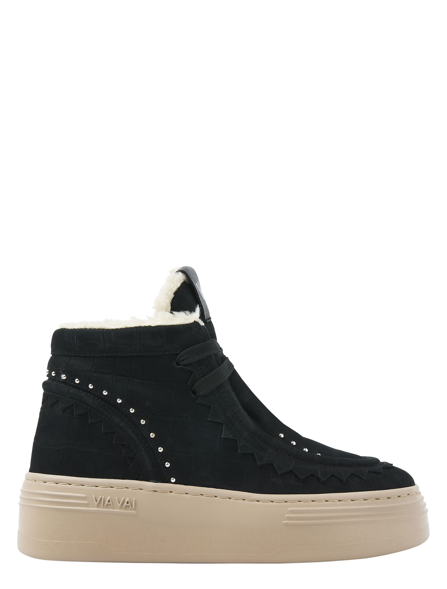 VIA VAI - Isa Callum 62337 02-900 Black - Sneakers - Dames - Lage Sneakers - 50076_11_1