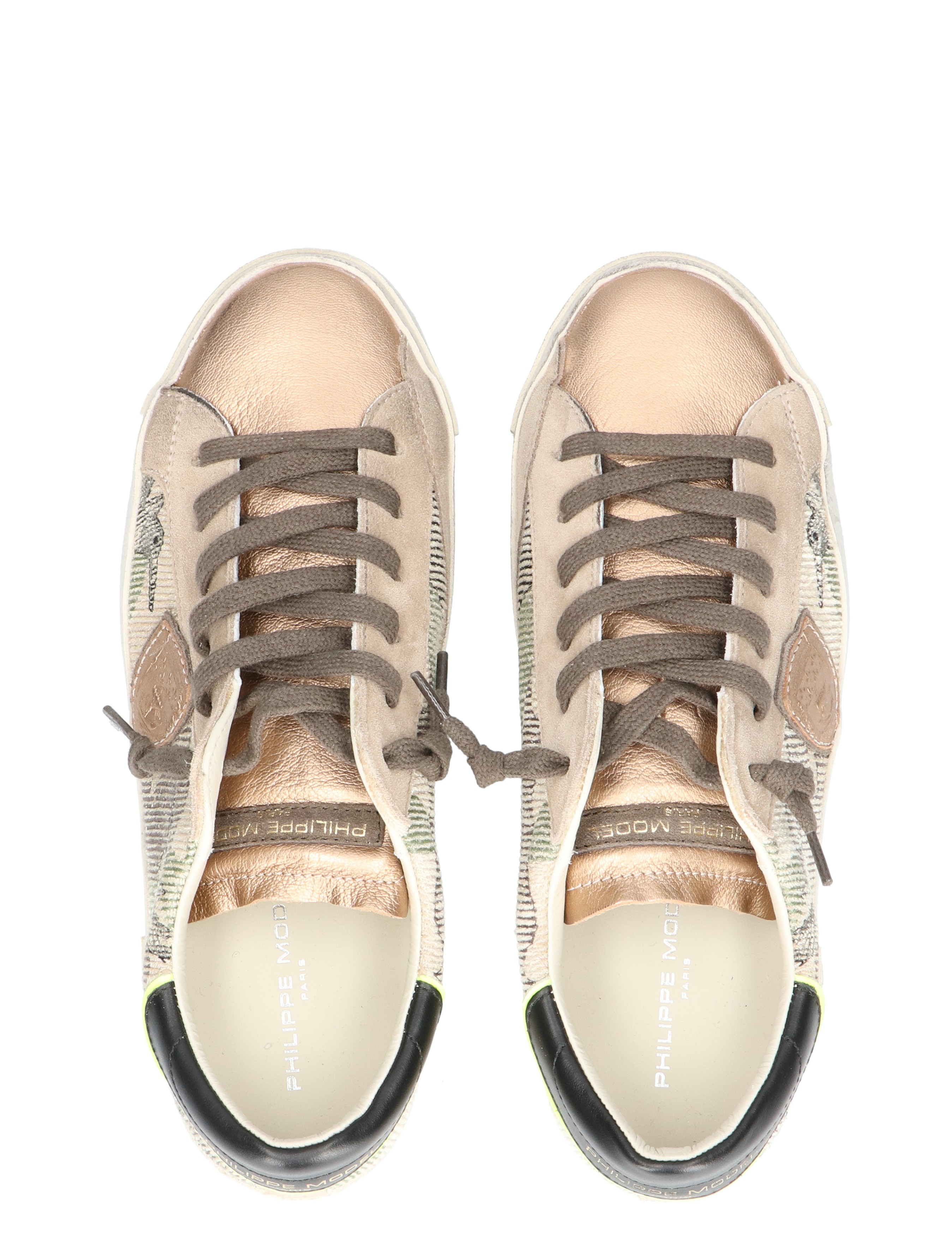 Philippe Model - PRLD PRSX CB02 Camou Colibri Broderie - Sneakers - Dames - Lage Sneakers - 49112_62_7