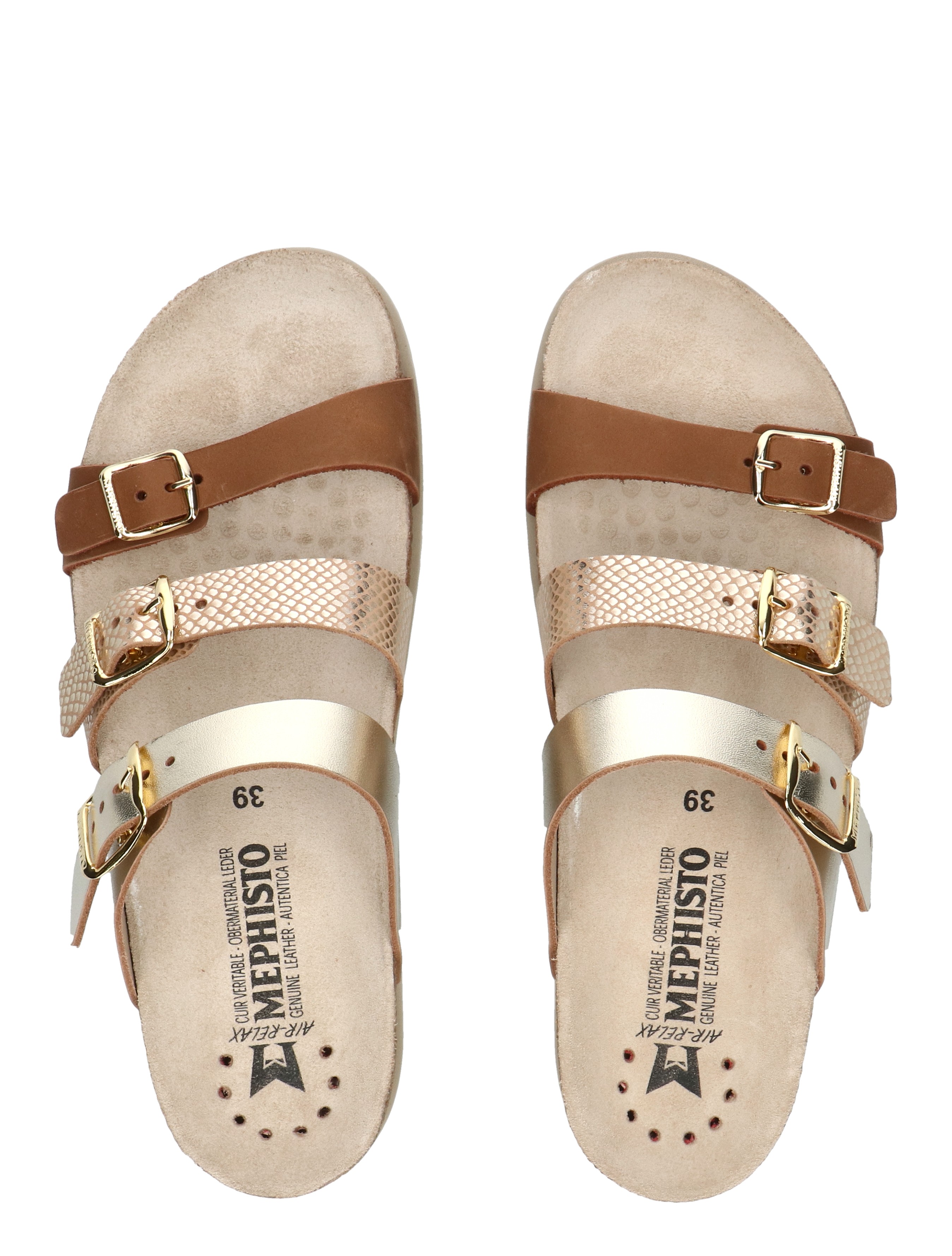 Mephisto - Hyacinta 3431 Camel - Dames - Muiltjes - 51014_22_1