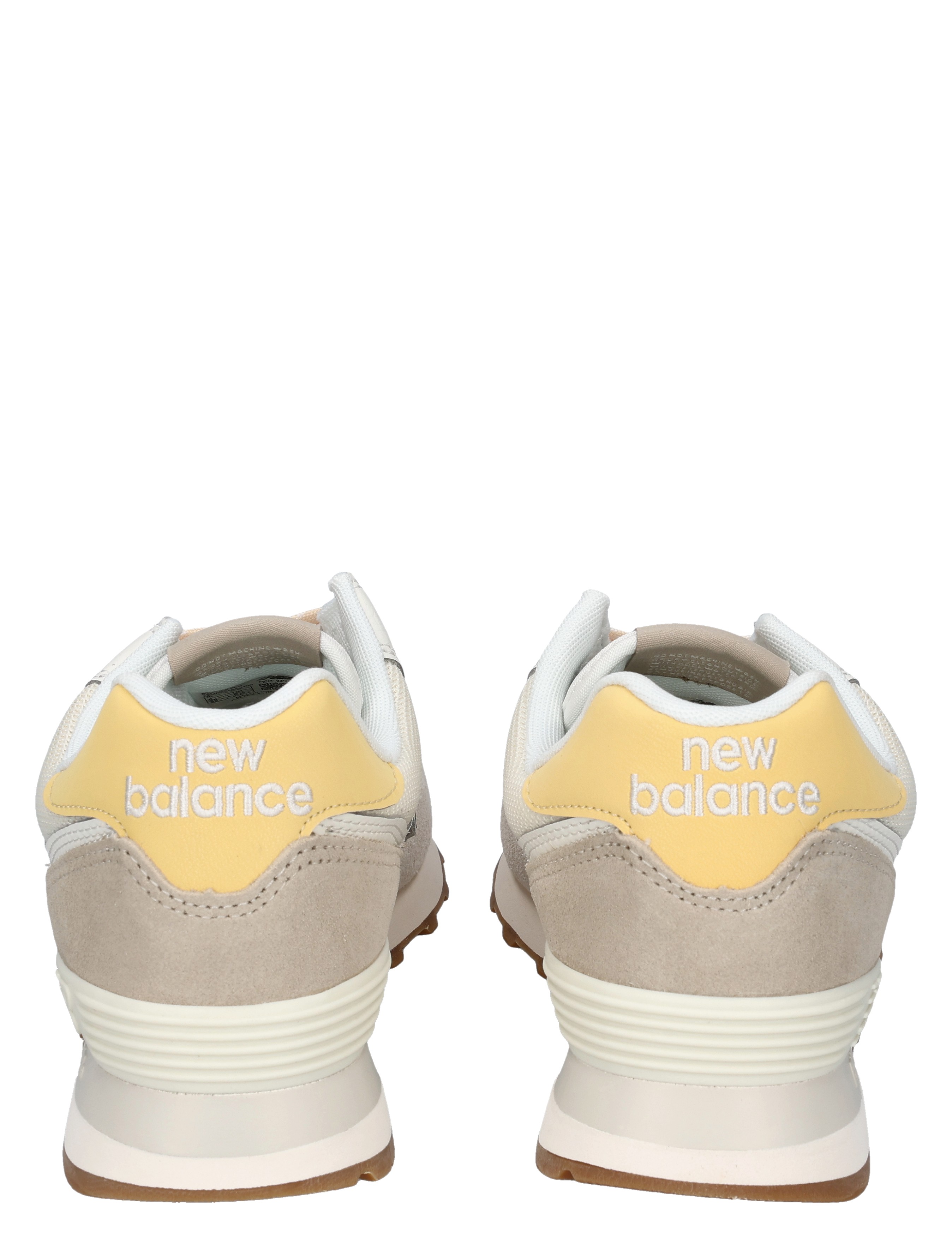 sneaker, wedges, canvas, gele hiel, new balance