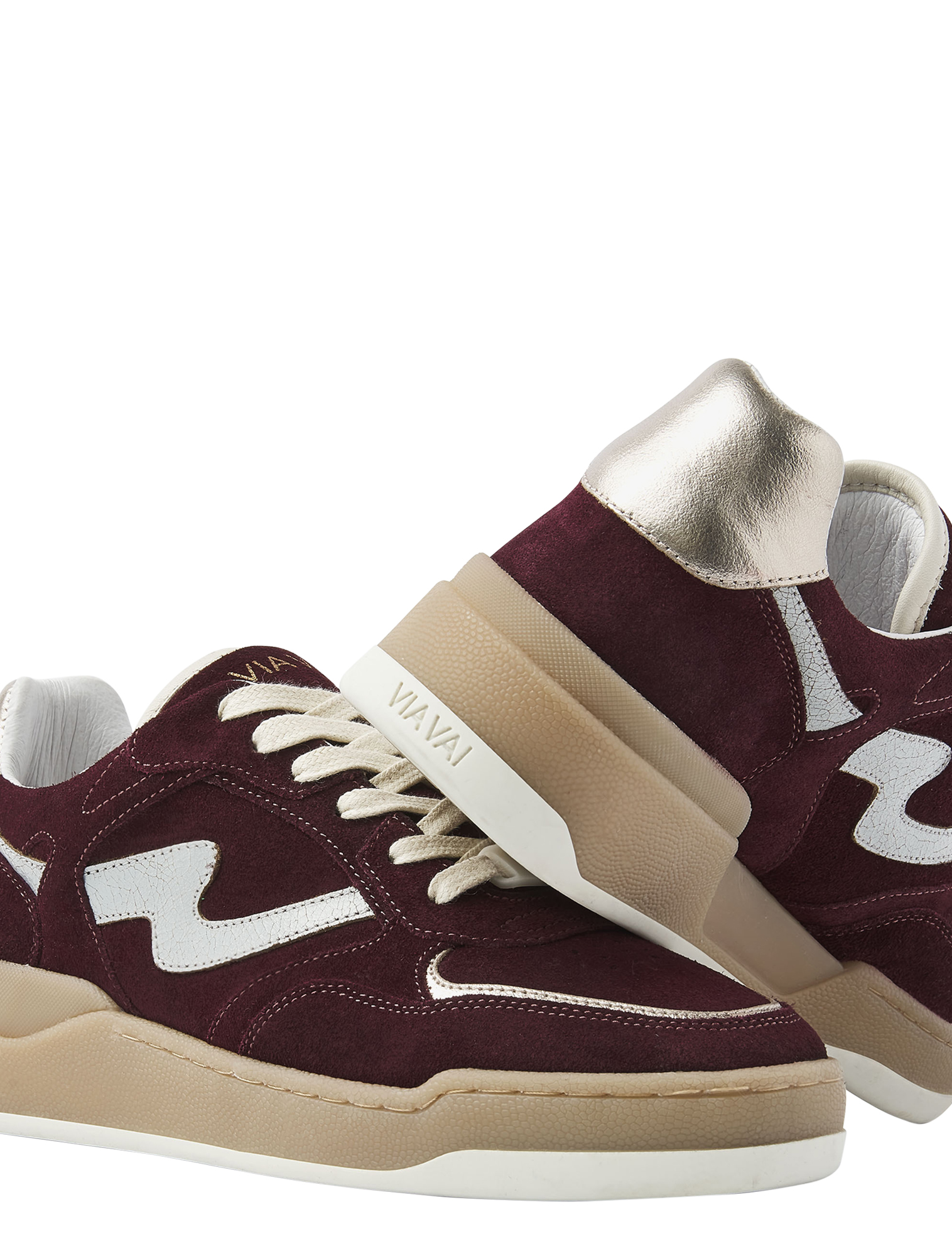 VIA VAI - Sam Levi 62026 03-1302 Red - Dames - Sneakers - Lage Sneakers - 50021_44_5