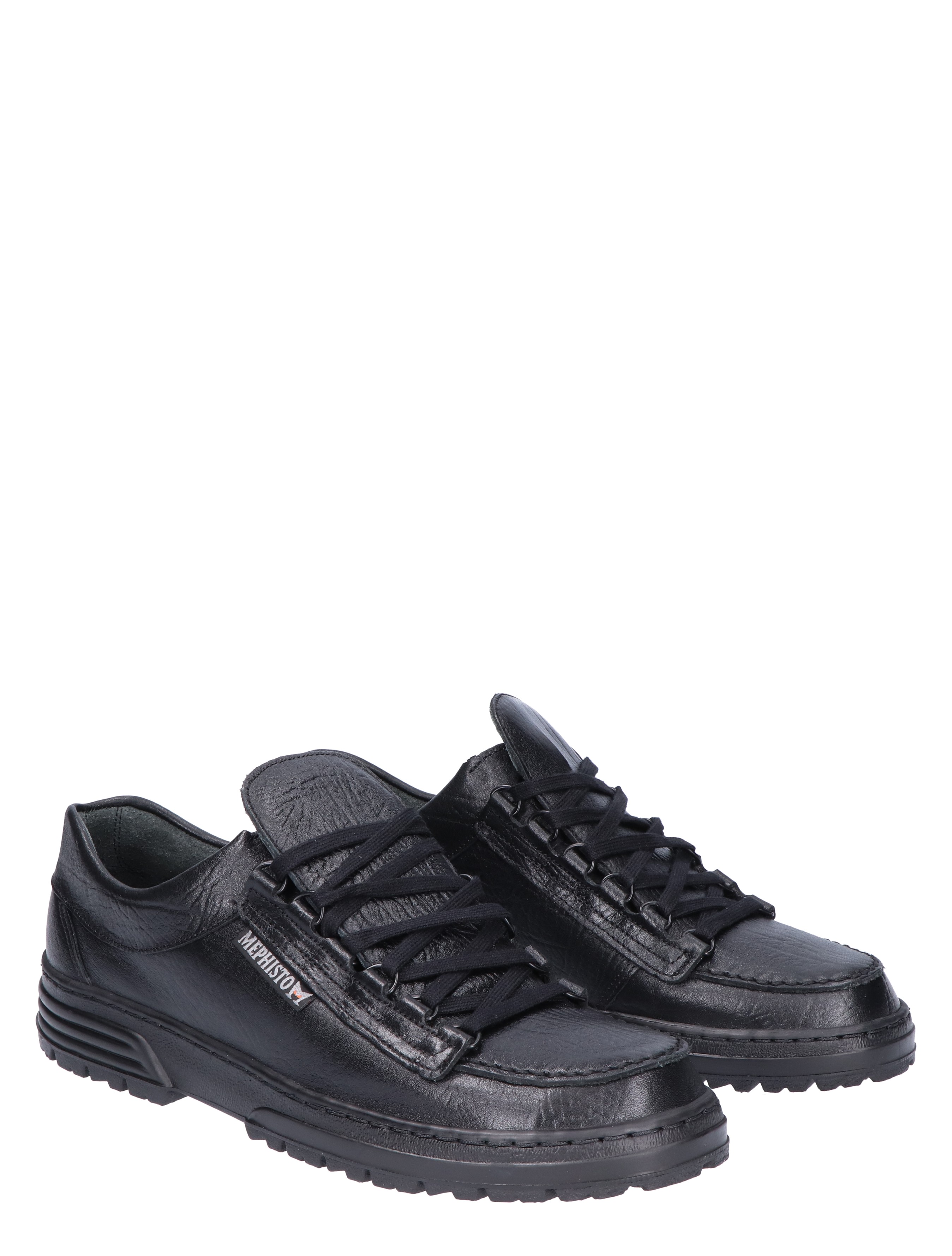 Mephisto - Cruiser Mamouth Black G-Wijdte - Heren - Veterschoenen - Casual Veterschoenen - 30809_11_6