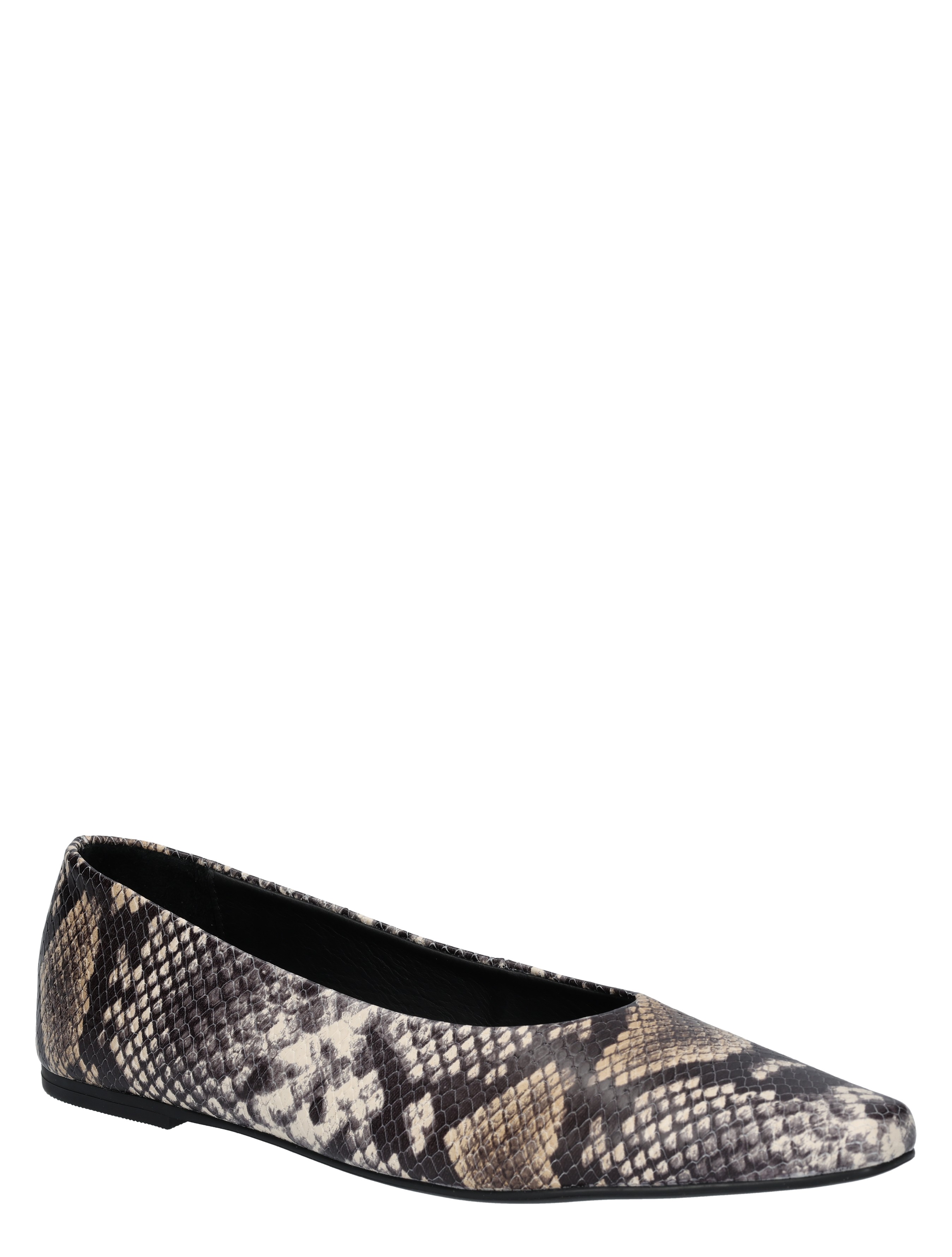Miss Behave - Xanna Beige Black Snake - Dames - Ballerinas - 48321_71_3