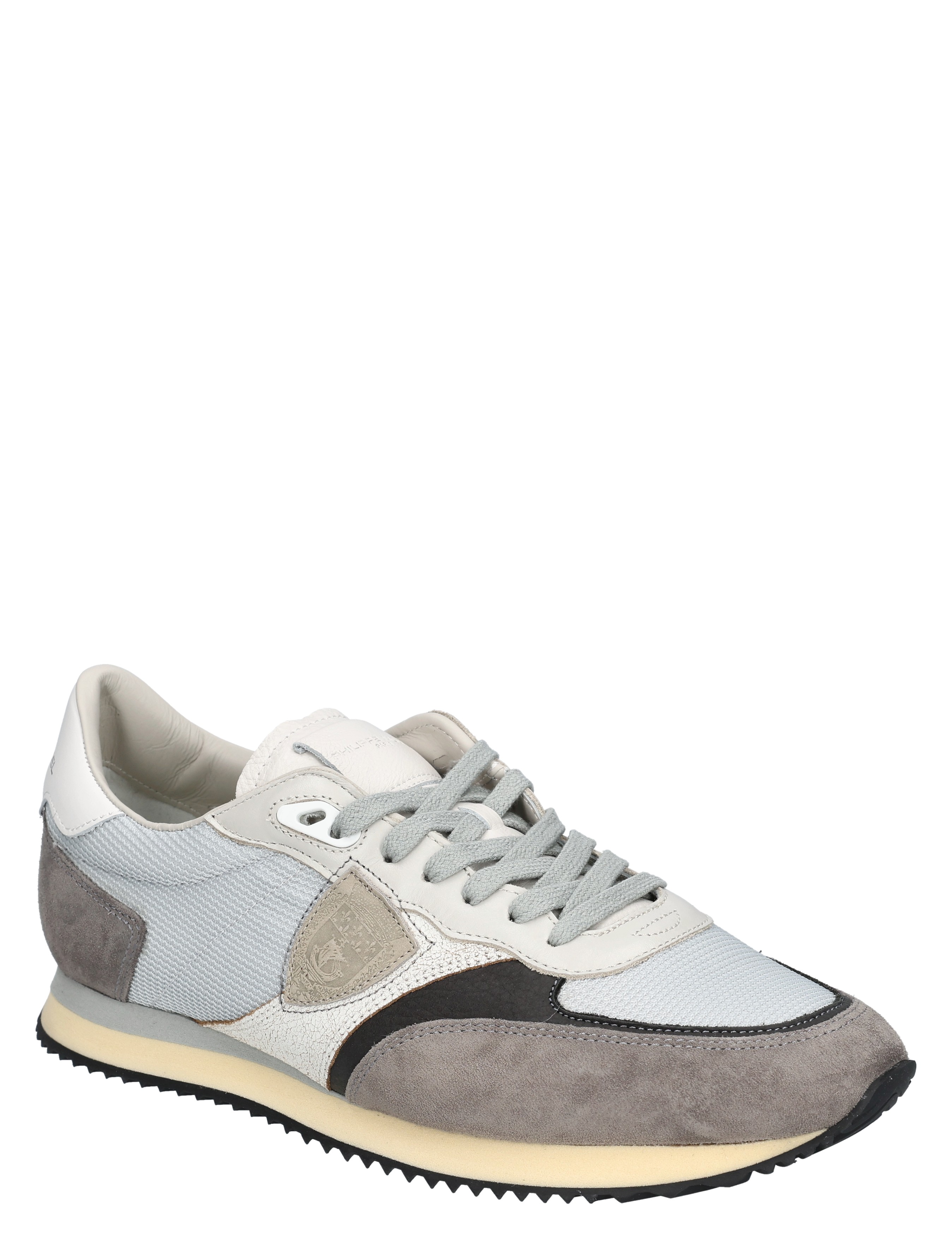 Philippe Model - BVLU Blville Low Man W003 Mondial Gris - Heren - Lage Sneakers - Sneakers - 49967_99_3
