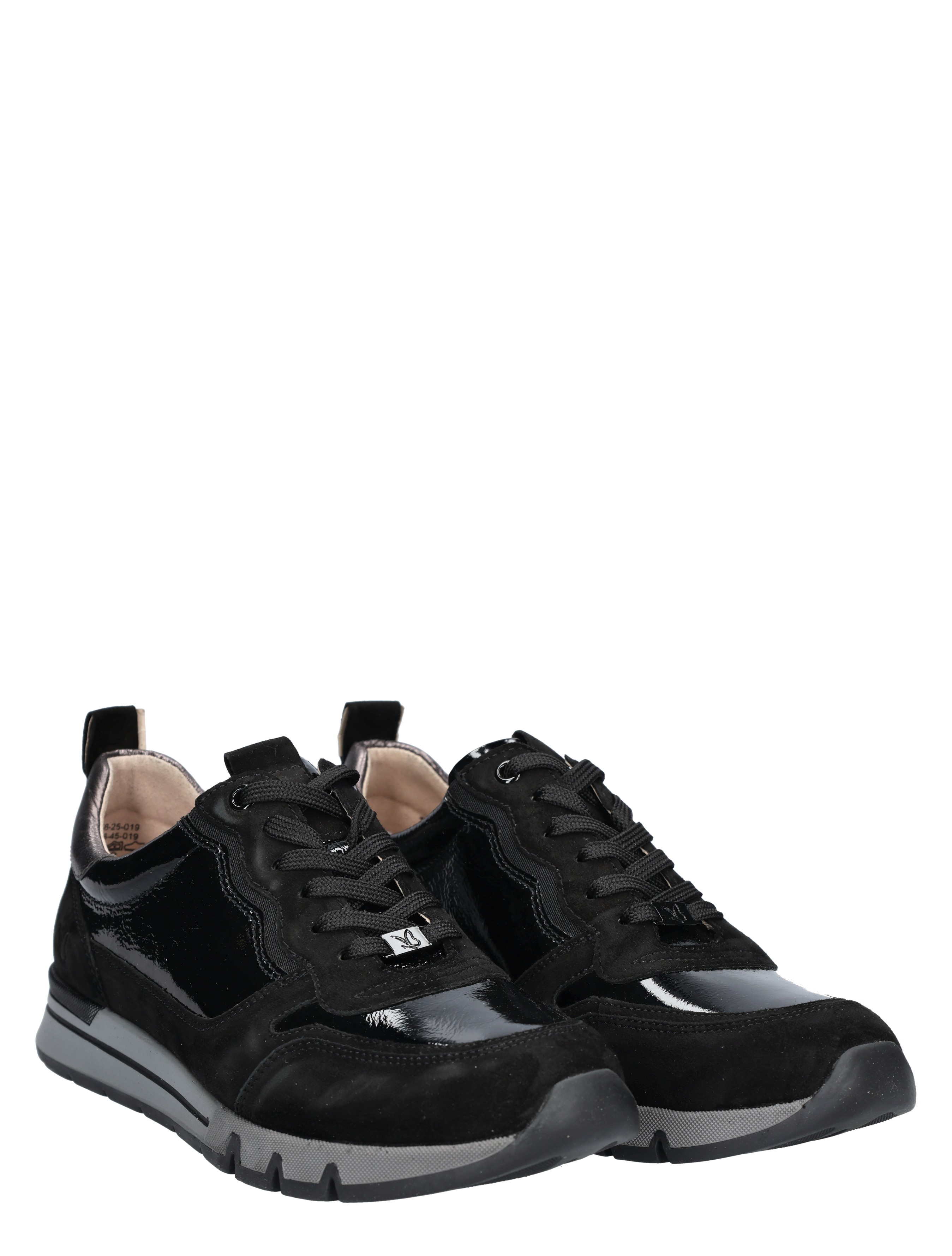 Caprice - 23756 019 Black Combi H-Wijdte - Dames - Veterschoenen - Casual Veterschoenen - 48842_11_5