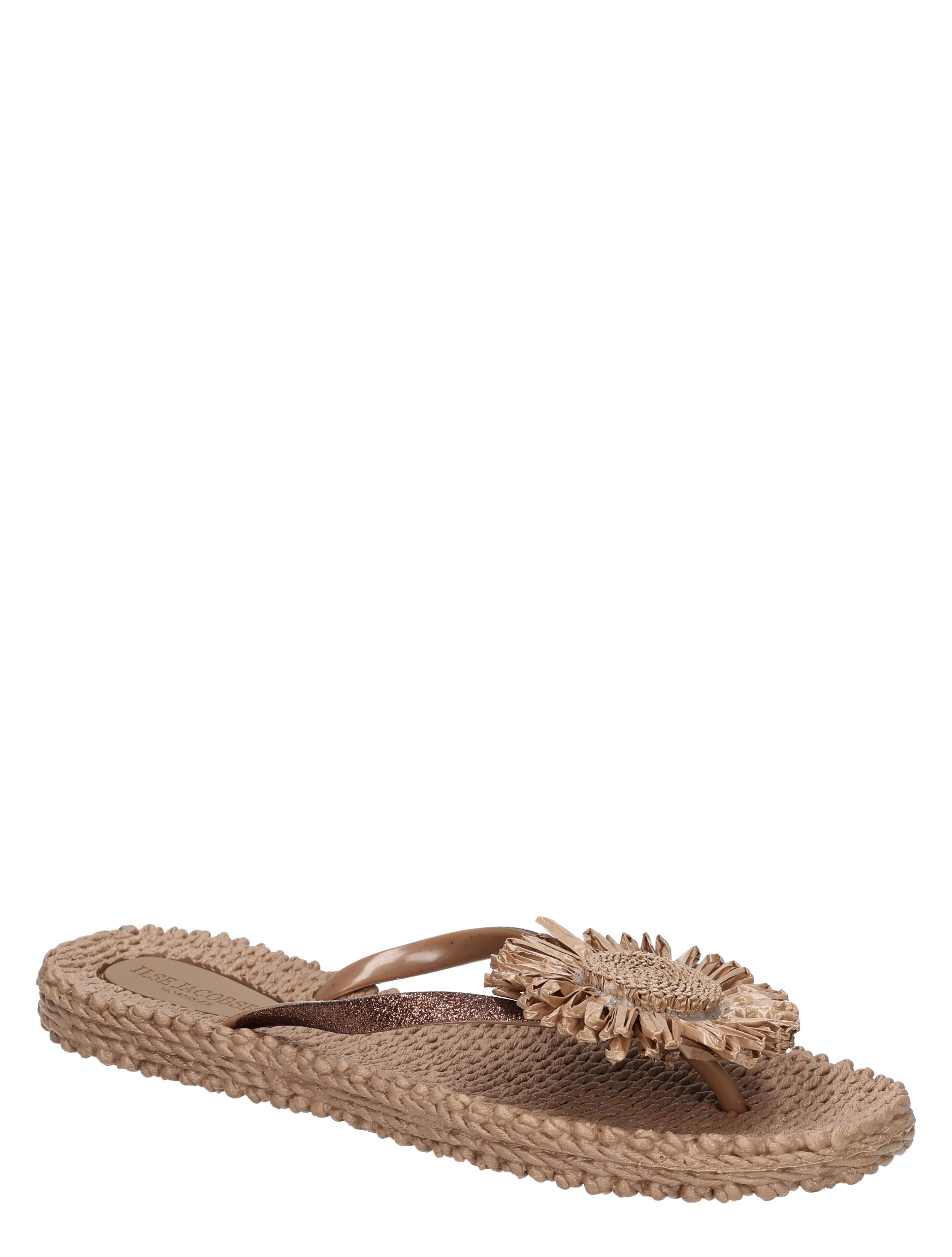slip-on, flat shoes, jute, slingback, bloemenornament
