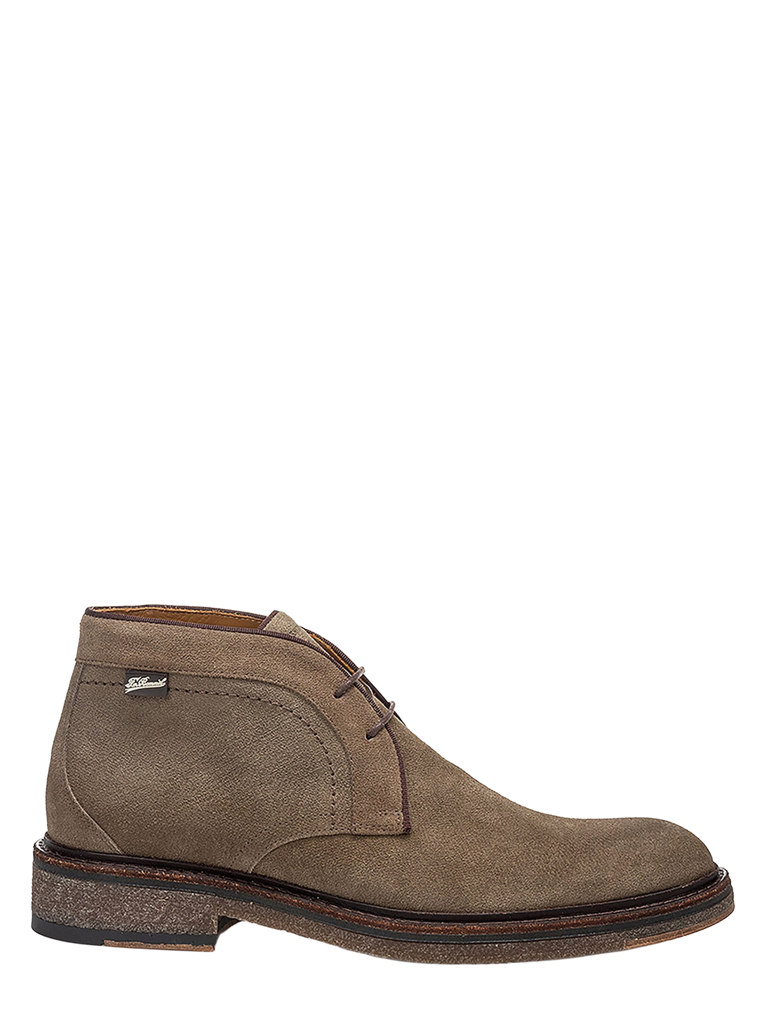 Floris van Bommel - De Tanker SFM-50163 34-01 Taupe H-Wijdte - Heren - Boots - Veter Boots - 50142_77_1