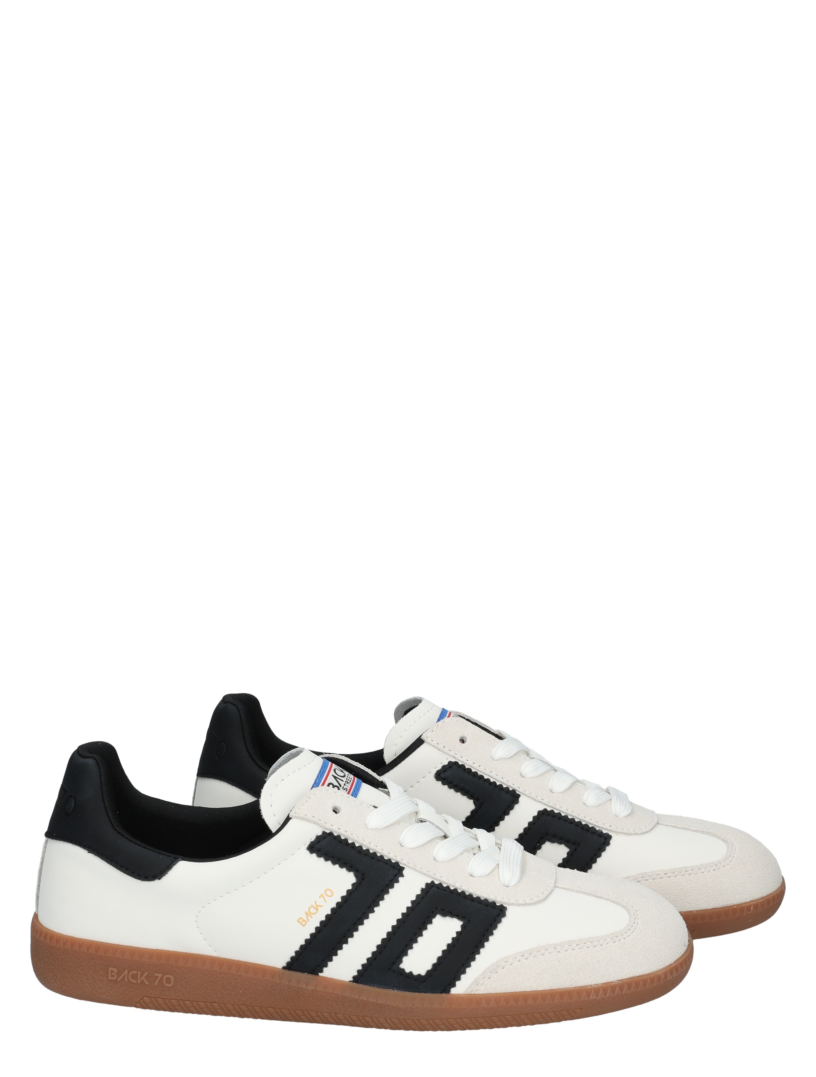 Back 70 - Cloud 2505-10 White Leather Black - Dames - Sneakers - Lage Sneakers - 50719_81_5