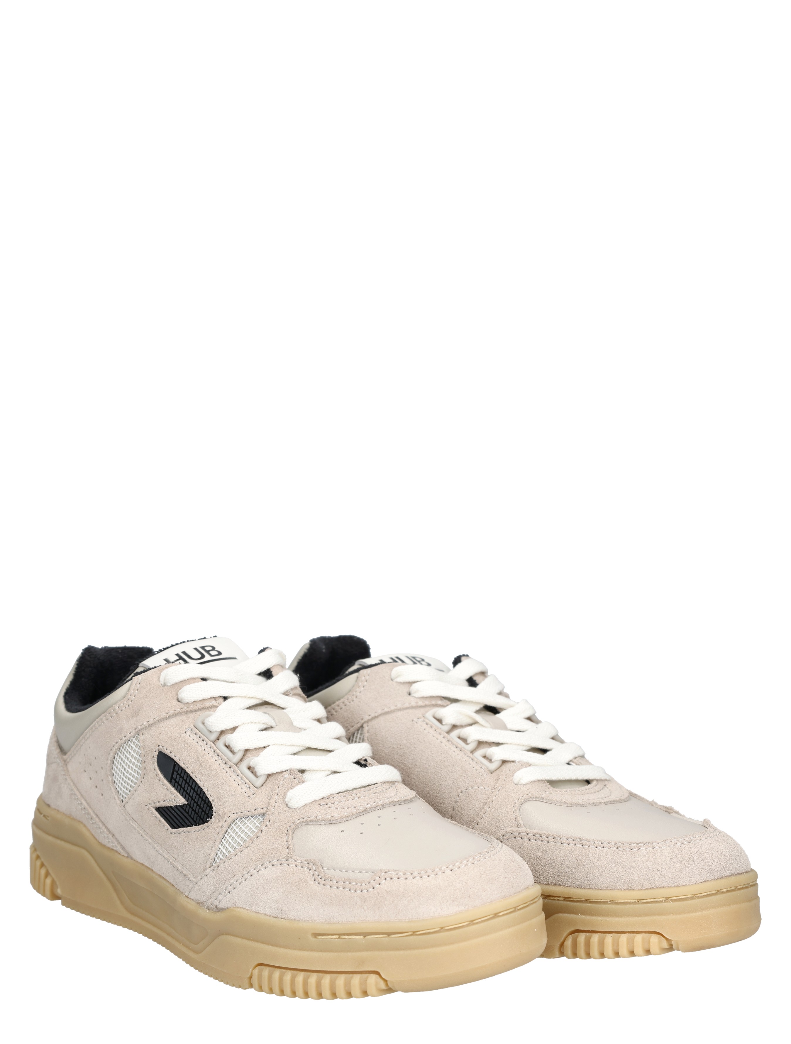 Hub Footwear - Thrill Men Light Bone Black - Heren - Lage Sneakers - Sneakers - 48464_71_5