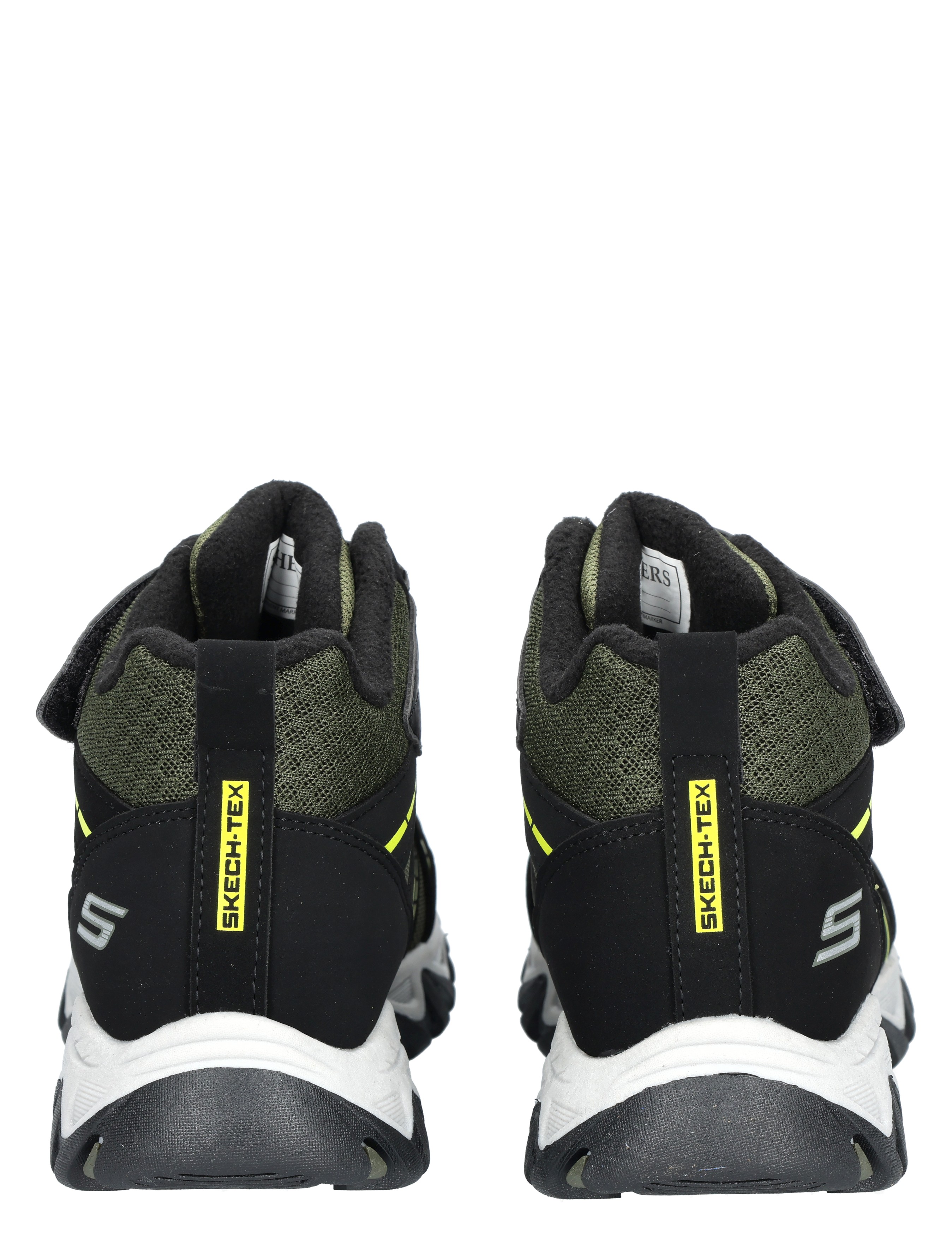 Skechers - 406412 Black Green - Jongens - Sneakers - Hoge Sneakers - 48190_61_6