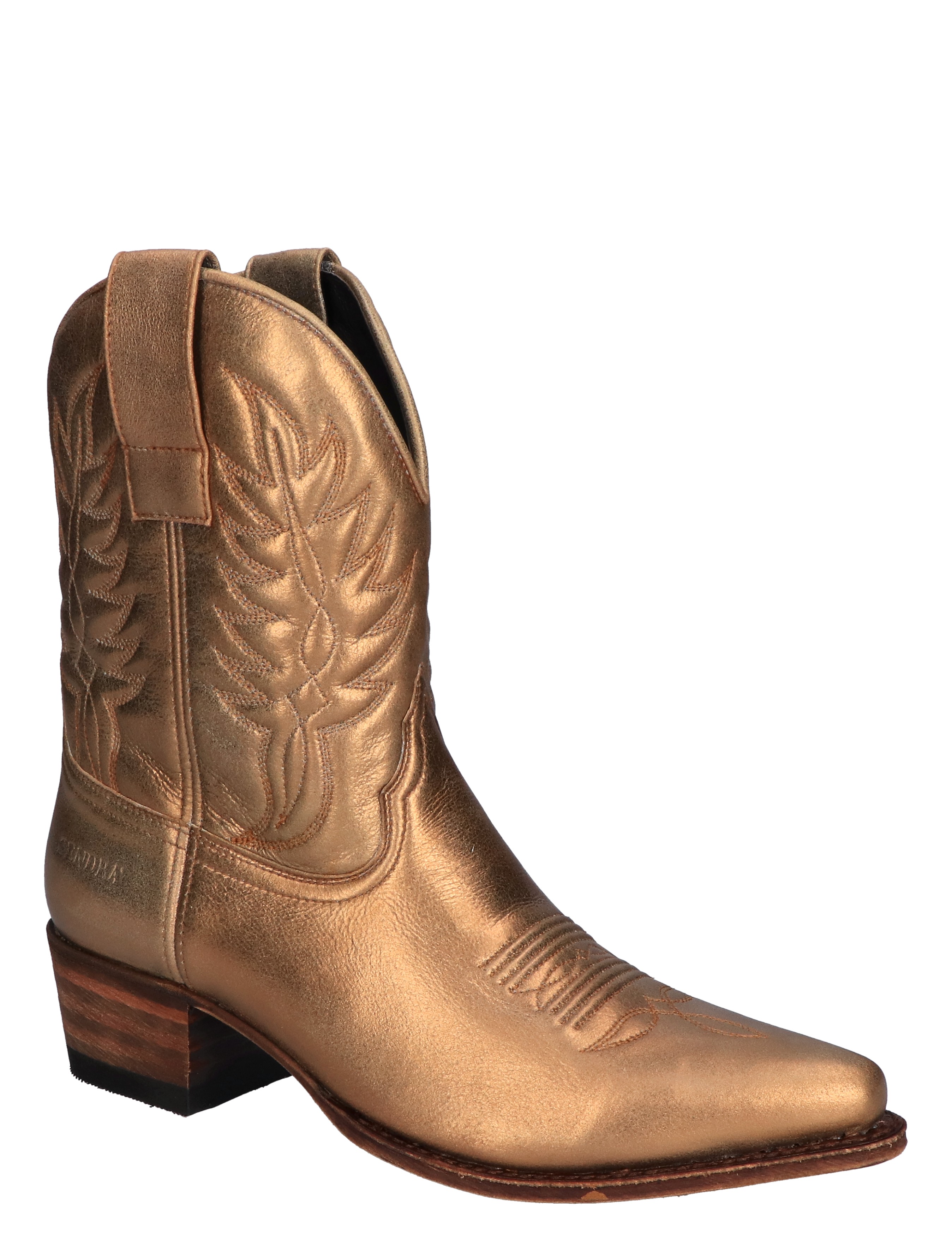 Sendra - 18651 Rosmy Flex Polverosso Oro - Dames - Boots - Cowboylaarzen - 45949_53_3
