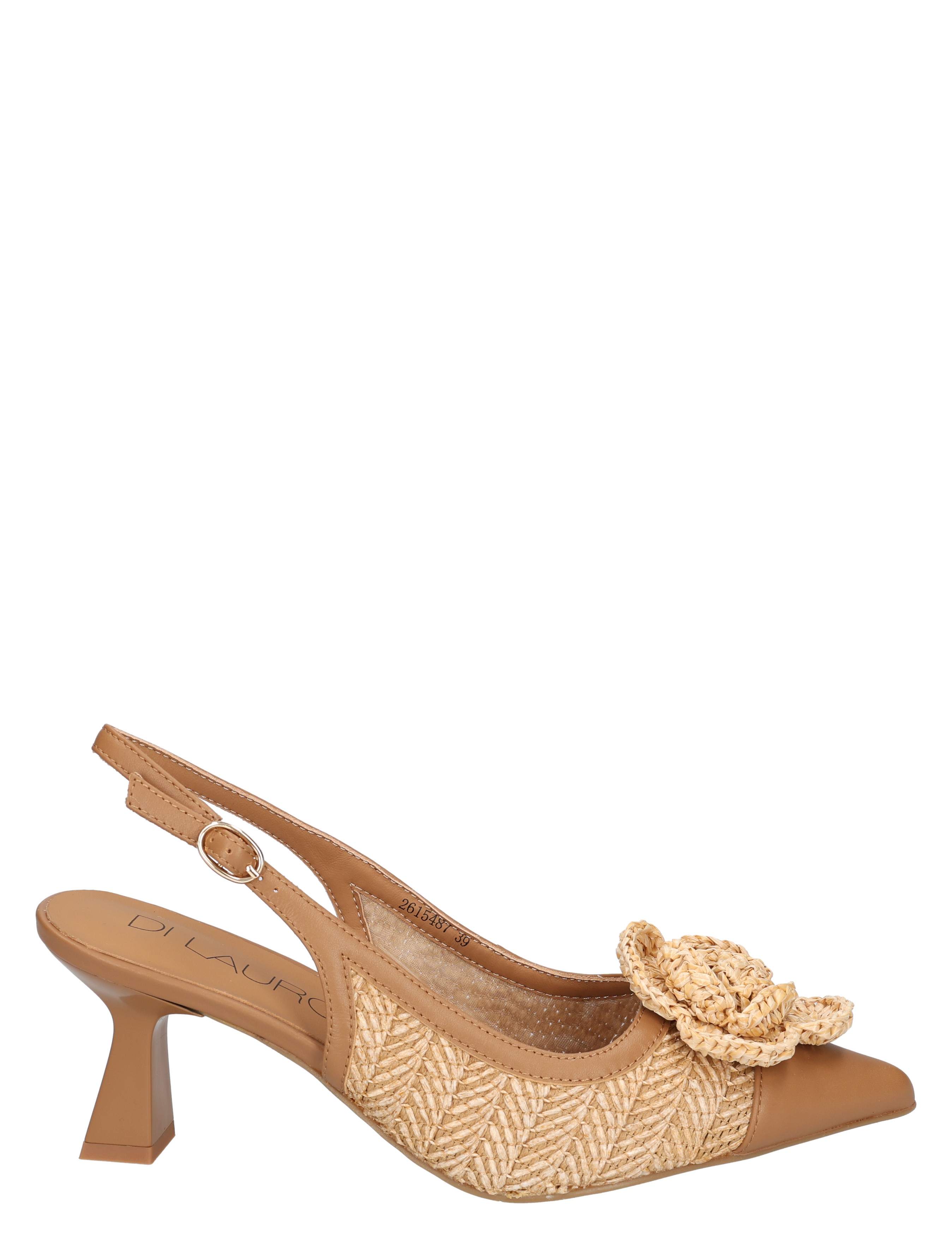 Di Lauro - 61AB20-A Sand Raffia - Dames - Pumps - 50246_22_1