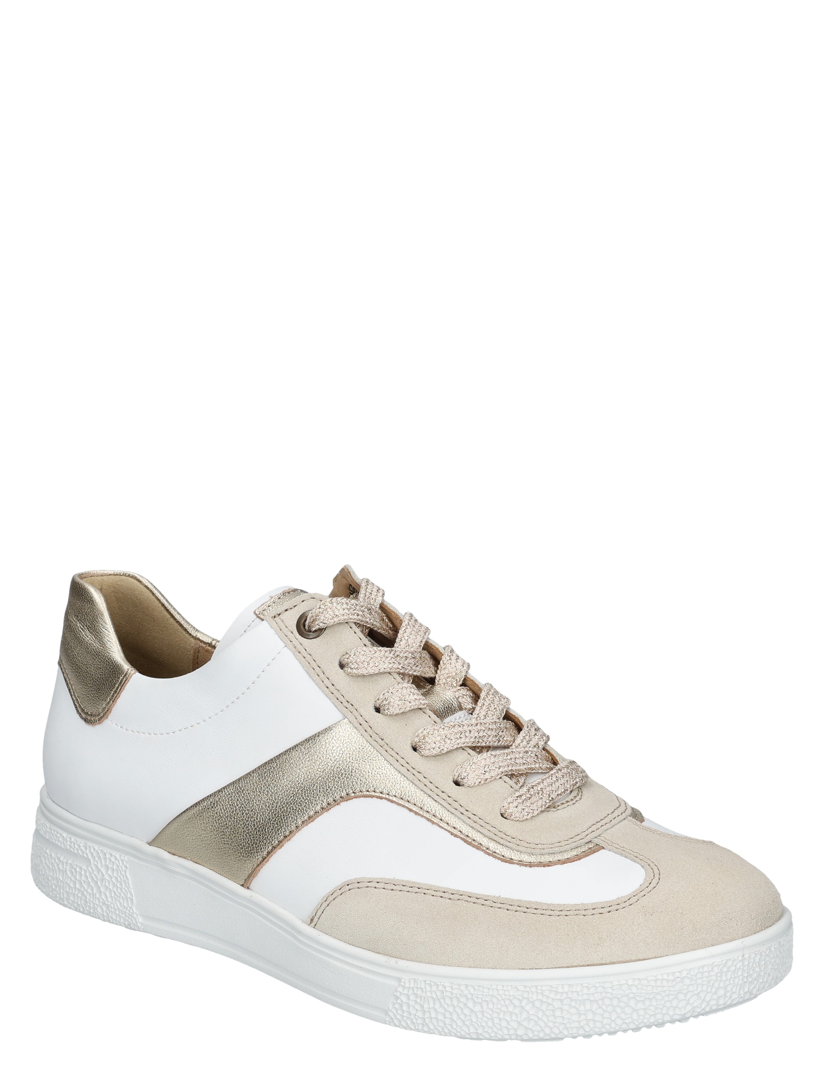 Hartjes - Sophie Shoe Beige White H-Wijdte - Dames - Veterschoenen - Casual Veterschoenen - 50535_87_3