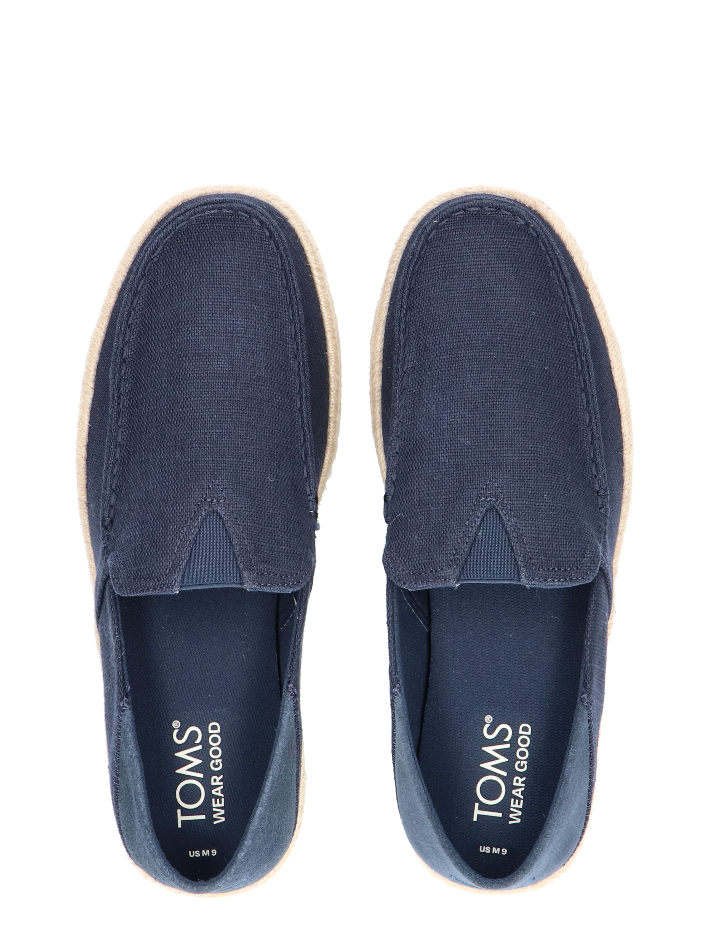 Toms - Alonso Canvas Loafer Navy - Heren - Espadrilles - 43772_33_7