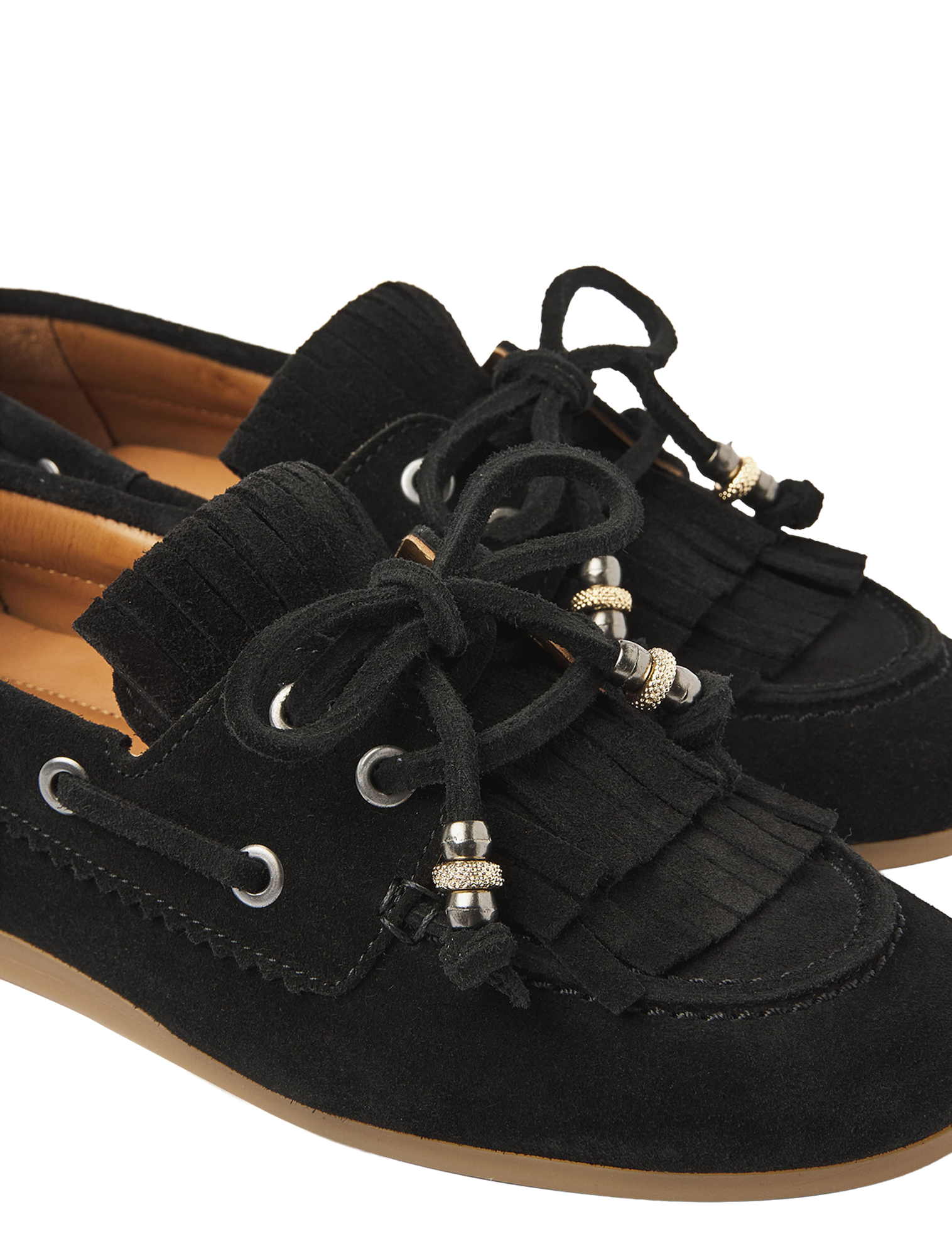 VIA VAI - 62374 June Loua 01-900 Sierra Nero - Dames - Loafers - 51352_11_55