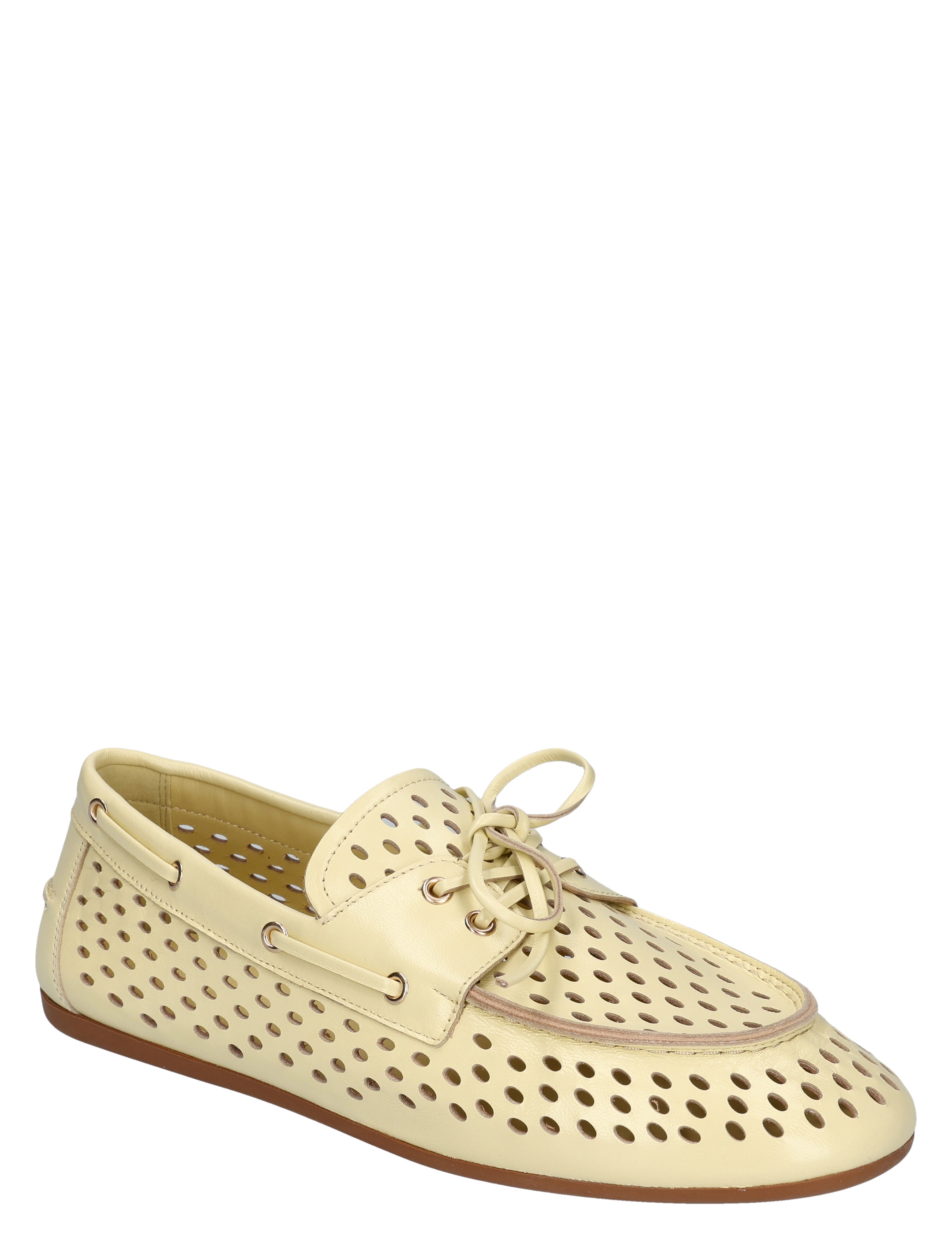 Toral Shoes - Karmel Nappa Iris Soft Yellow - Dames - Veterschoenen - Casual Veterschoenen - 50653_55_3