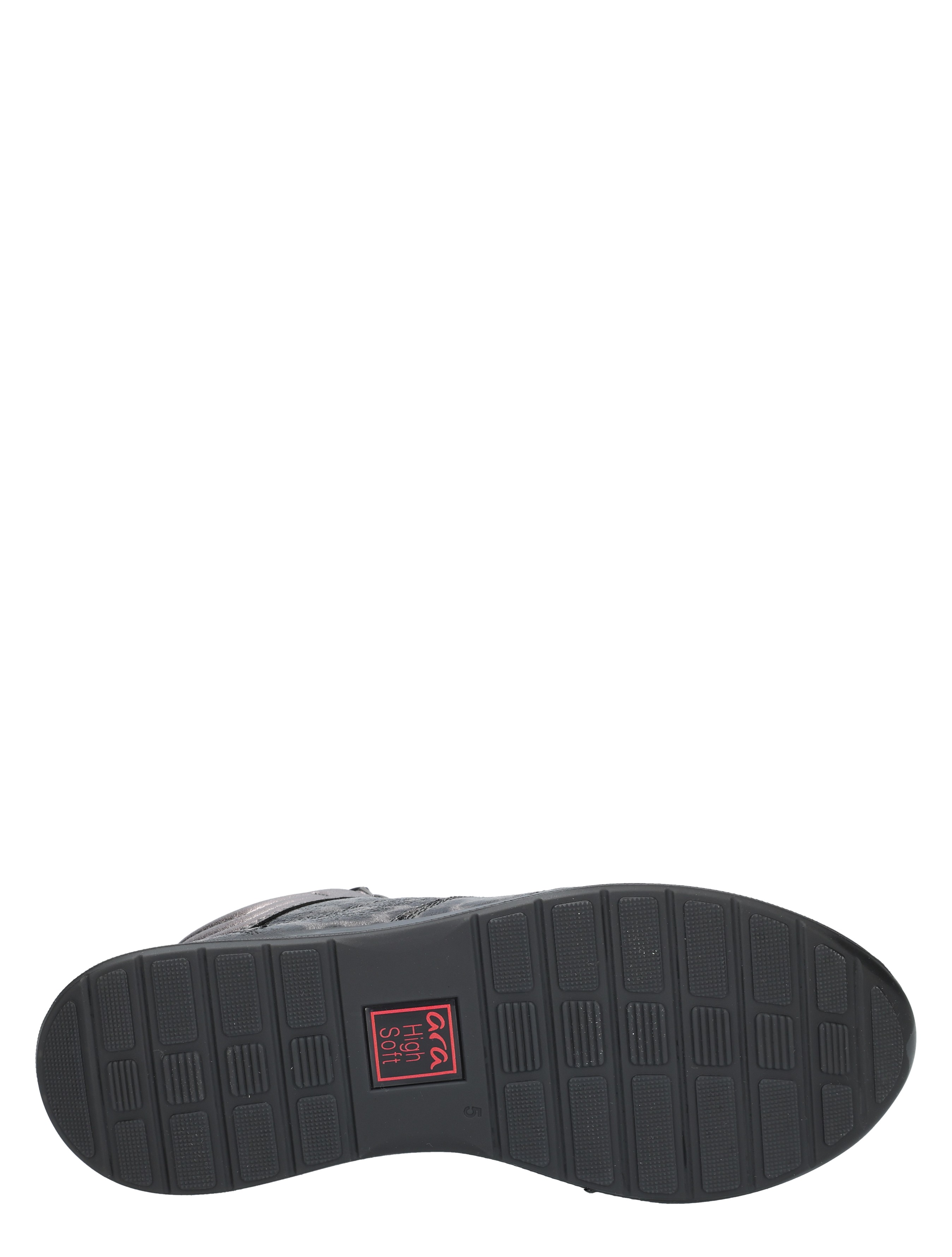 Ara - 12-24808-86 Black Steel Graphite H-Wijdte - Dames - Veterschoenen - Casual Veterschoenen - 48830_99_8