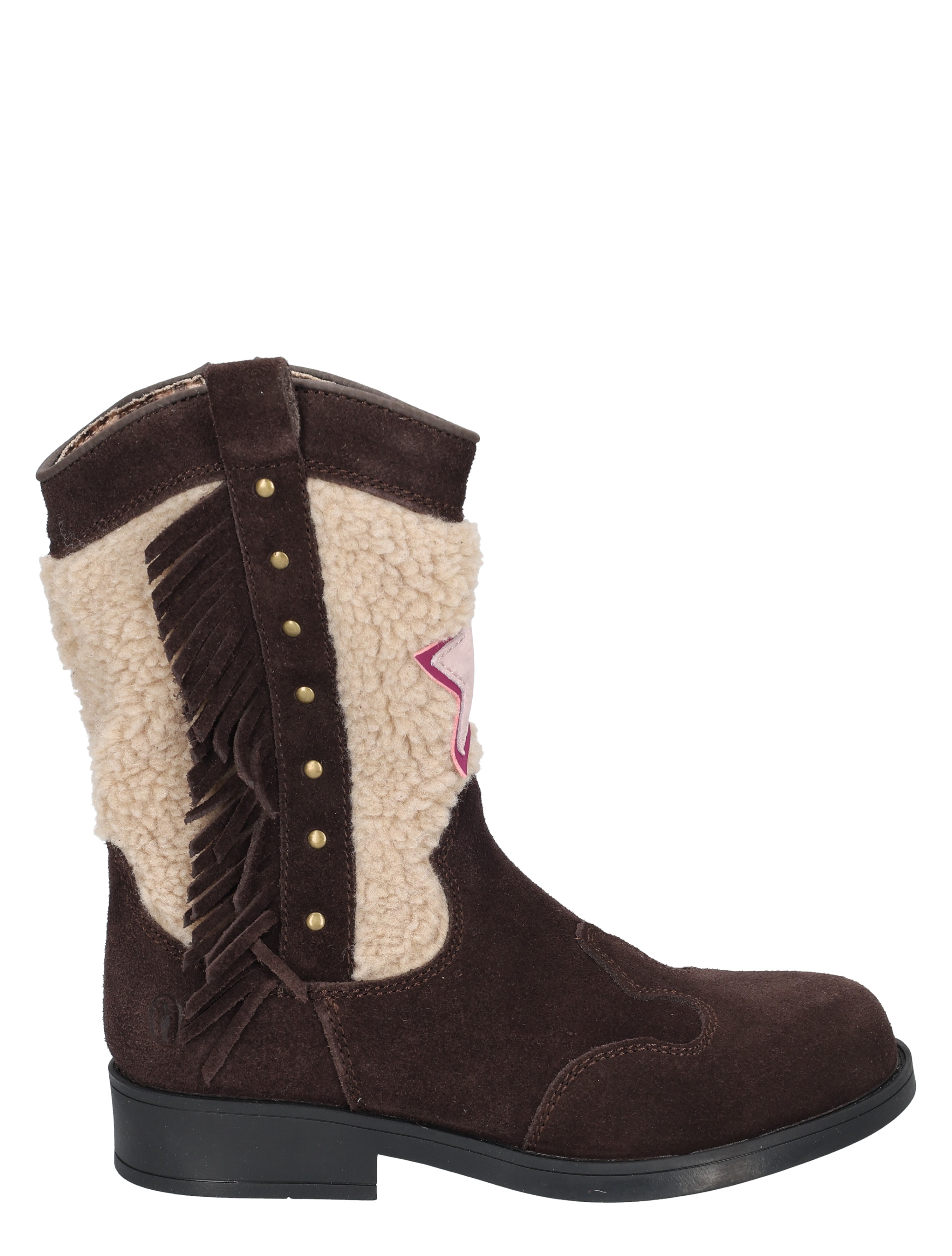 Shoesme - NW26W006 Dark Brown Teddy - Meisjes - Boots - Cowboylaarzen - 52107_27_1