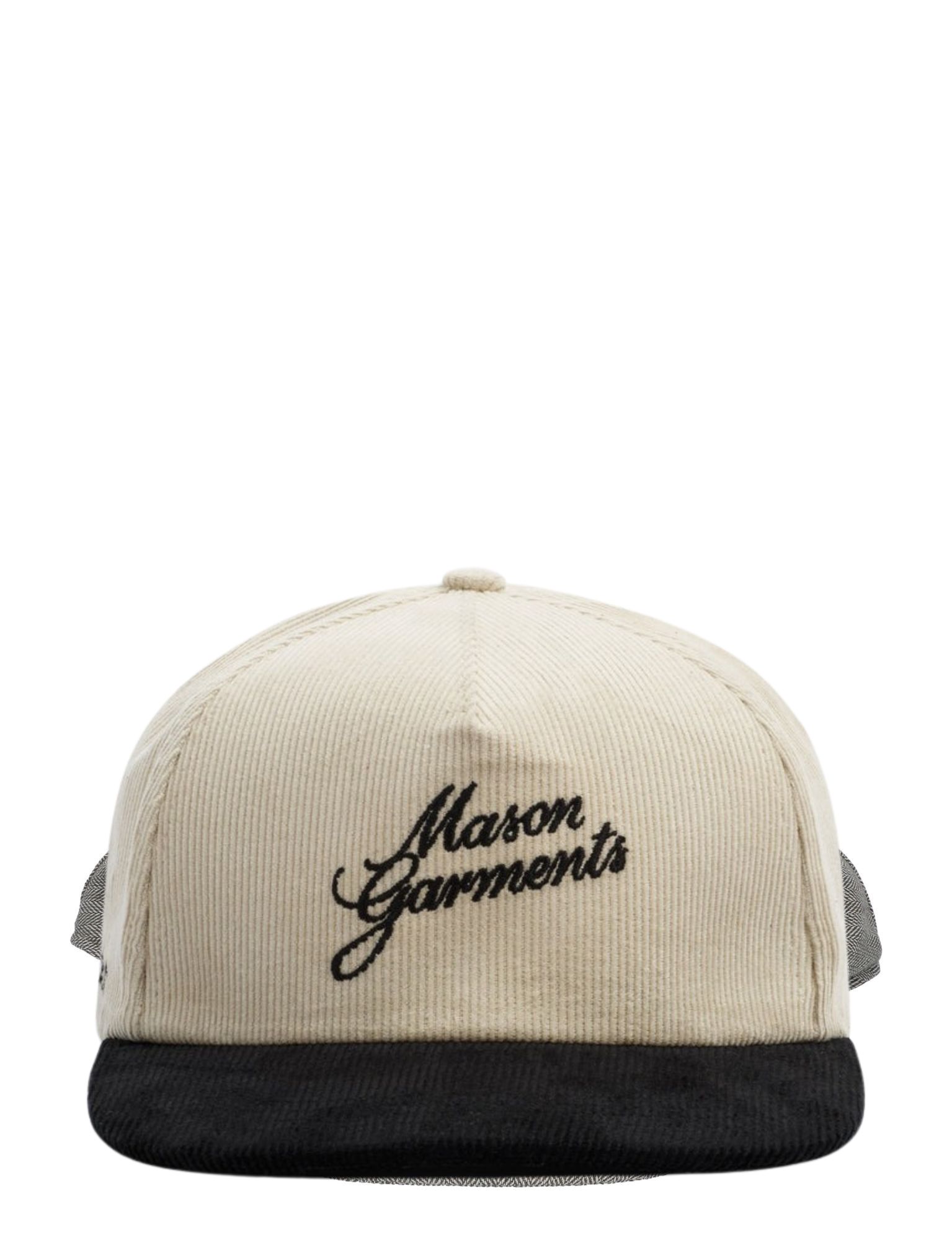 Mason Garments - Cap Bicolore ACC-27A Black - Heren - Petten - 51517_71_1