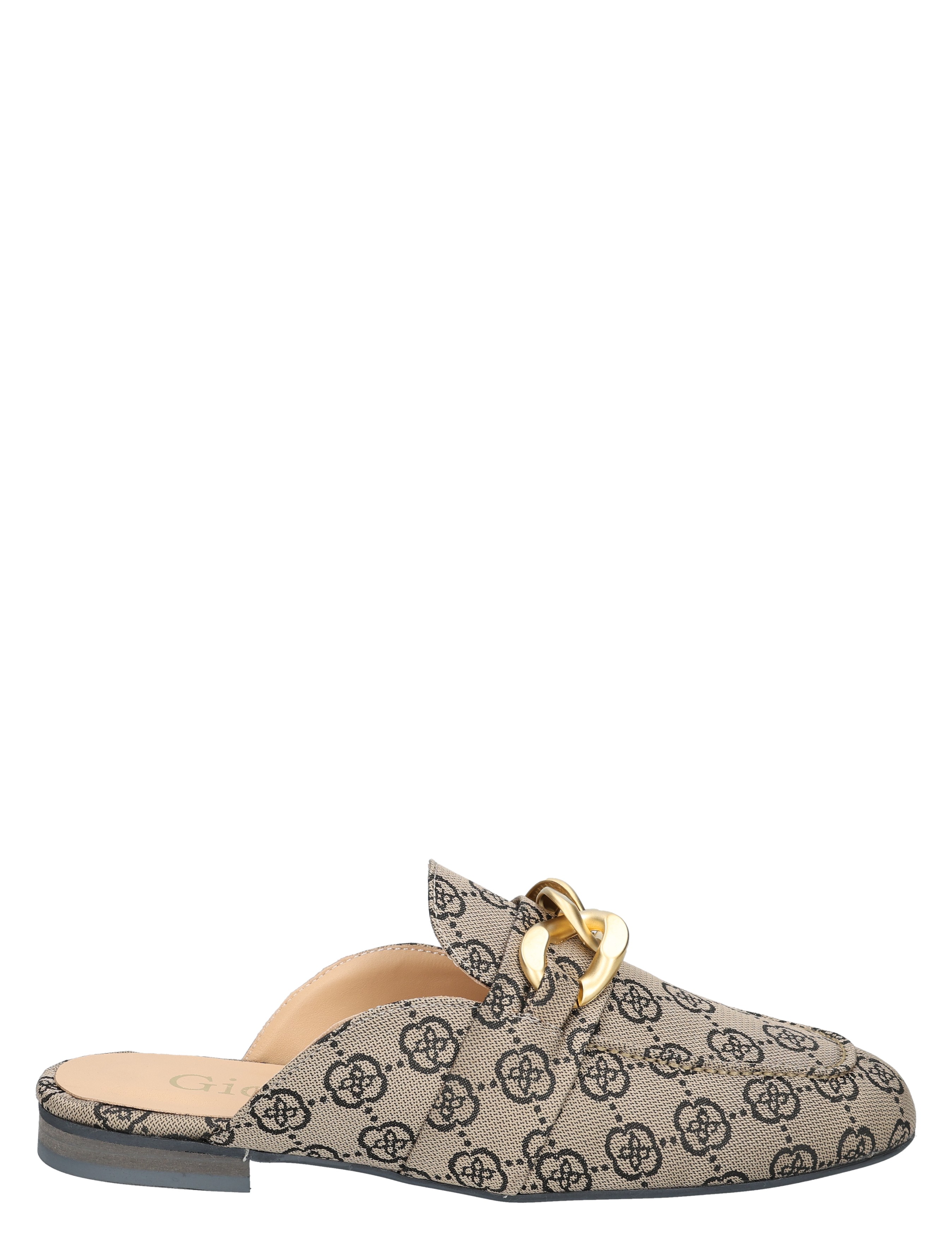 Gioia - Tianna 2610144 Textiel Flower Beige - Dames - Muiltjes - 50876_77_1