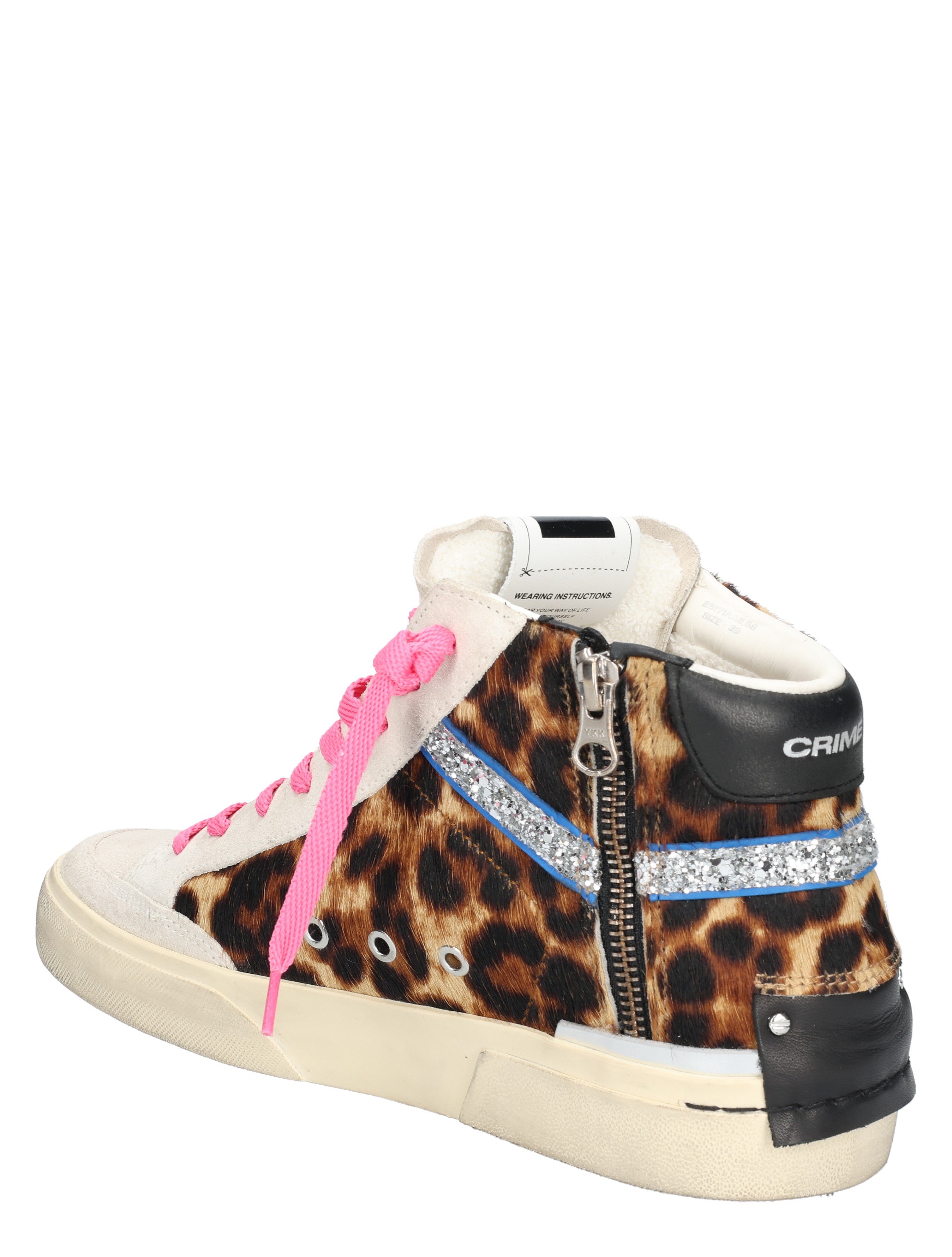 Crime London - 25171 Off White - Dames - Boots - Enkellaarsjes - 49242_82_4