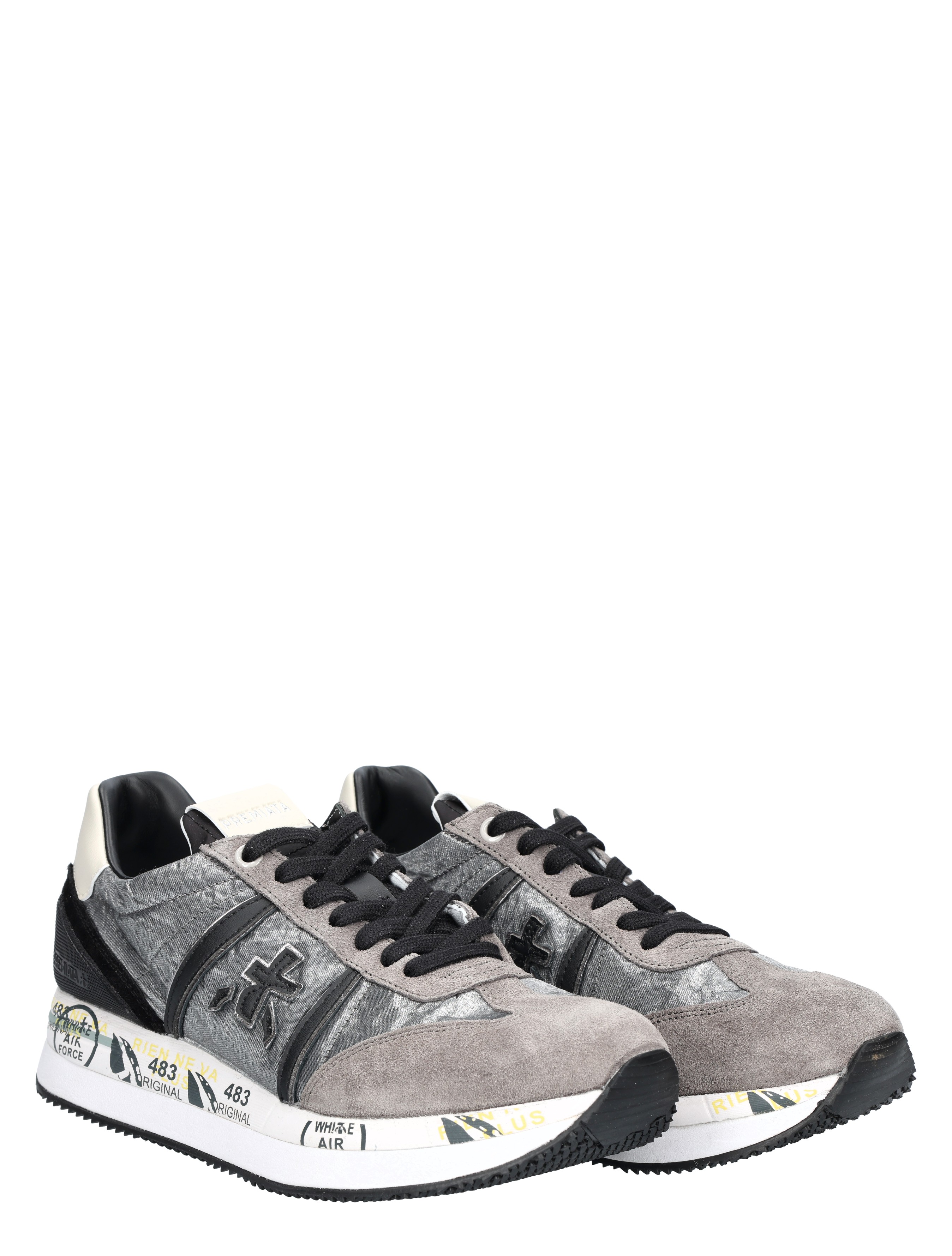 Premiata - Conny Women 6986 Silver - Sneakers - Dames - Lage Sneakers - 48268_54_5