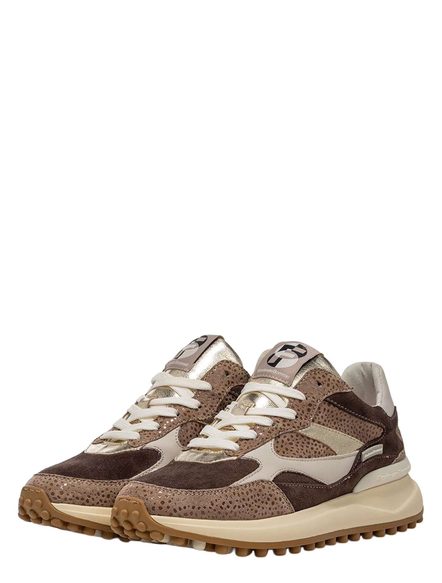 Floris van Bommel - Noppi 10085 41.08 Light Brown - Sneakers - Dames - Lage Sneakers - 51474_22_2
