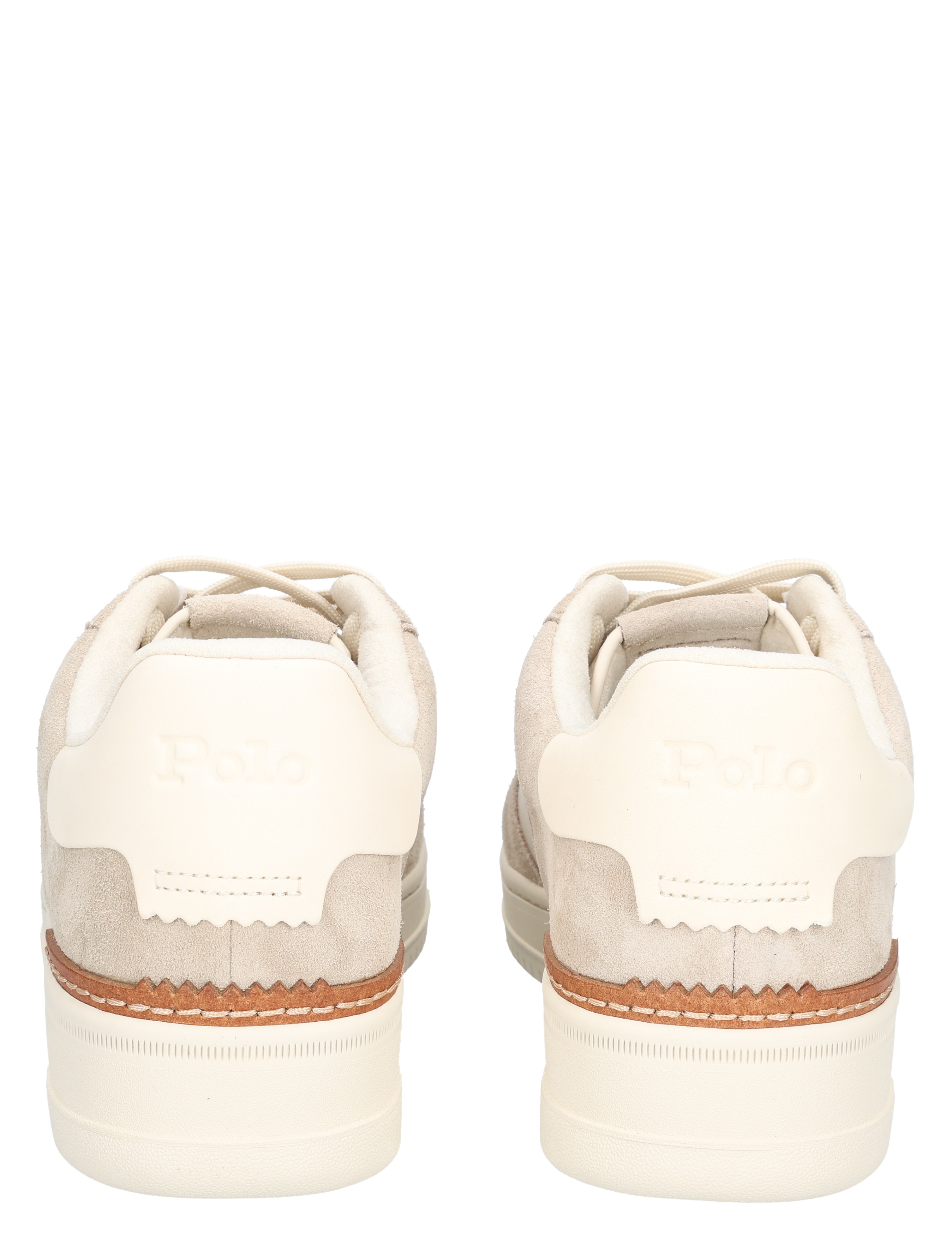 Polo Ralph Lauren - Masters Court Leather Sneaker 002 Milkshake Ecru - Heren - Lage Sneakers - Sneakers - 48413_87_6
