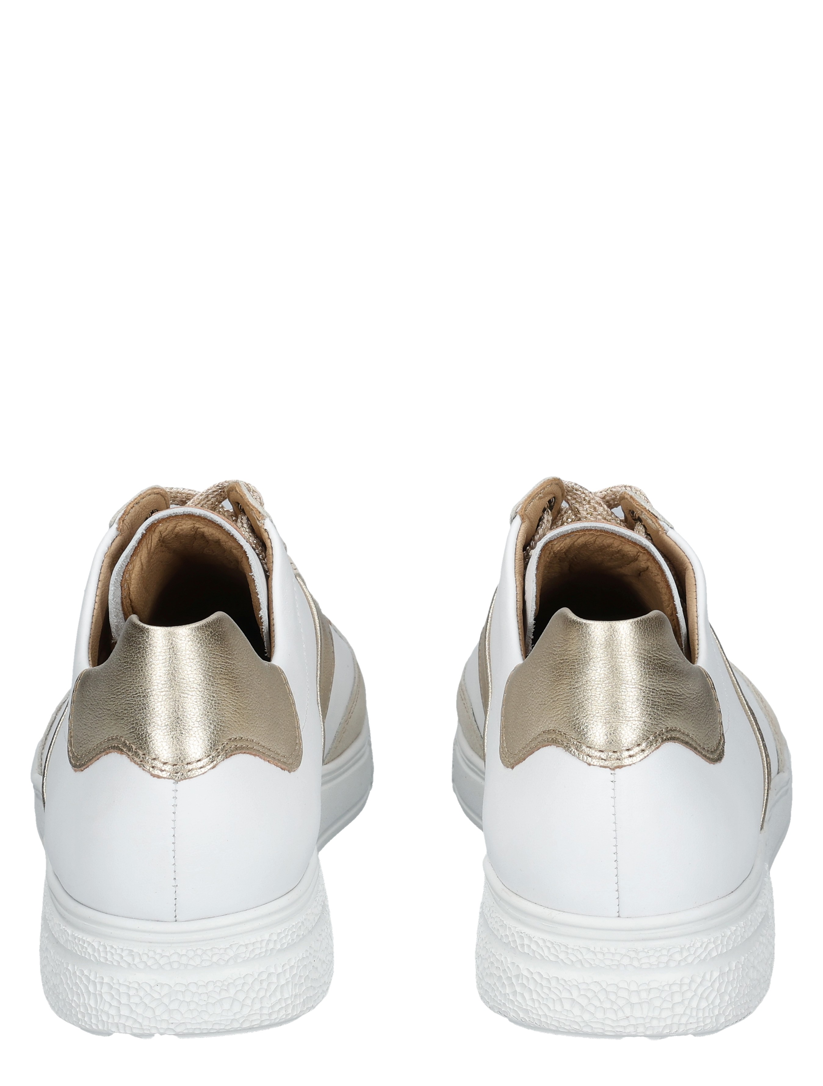 Hartjes - Sophie Shoe Beige White H-Wijdte - Dames - Veterschoenen - Casual Veterschoenen - 50535_87_6