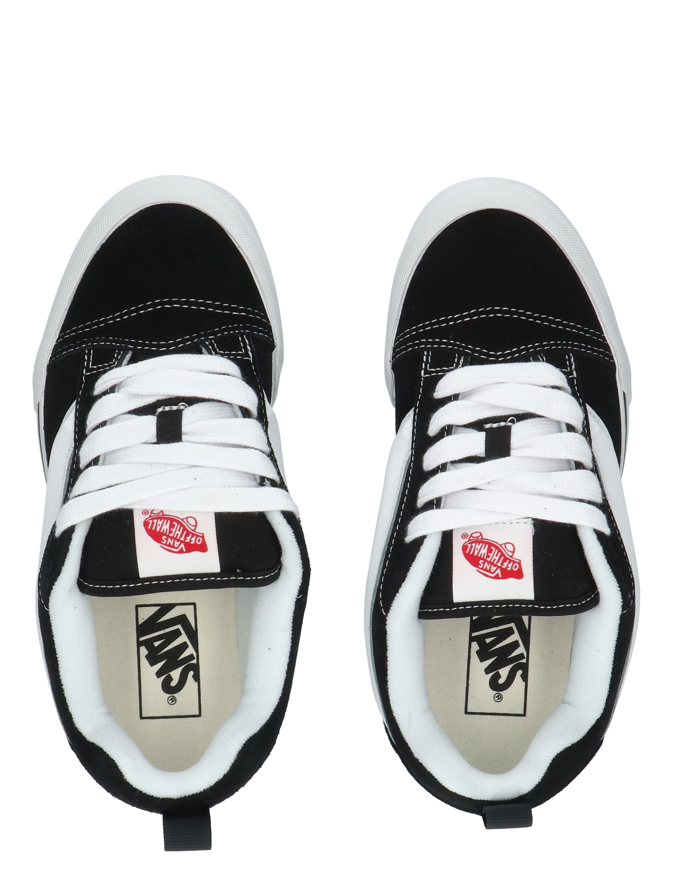 Vans - Knu Skool VN0009QC 6BT1 Black True White - Dames - Sneakers - Lage Sneakers - 49793_18_7