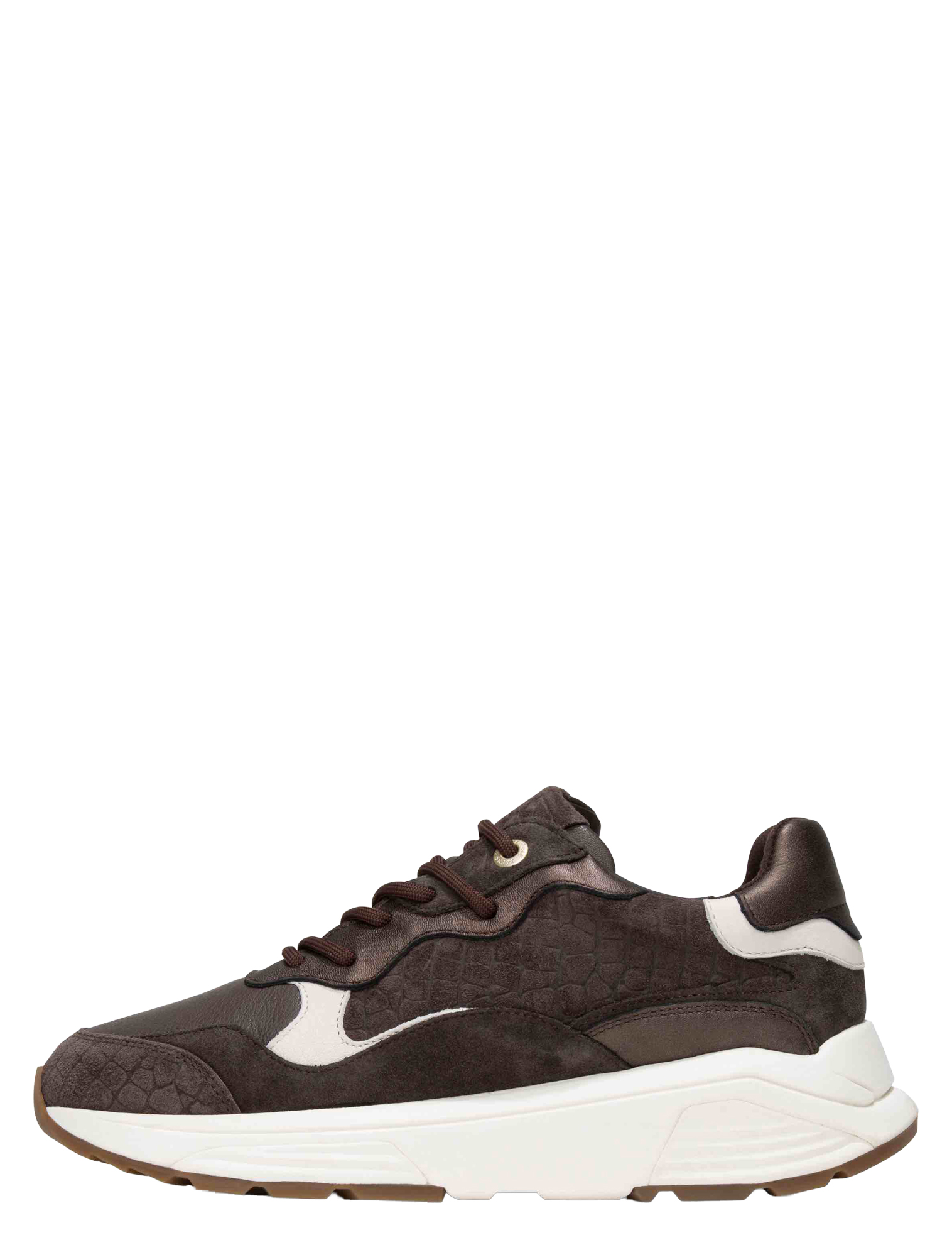 Xsensible - 33011.3 Rainbow 383 Dark Brown G-Wijdte - Dames - Sneakers - Lage Sneakers - 52919_22_2