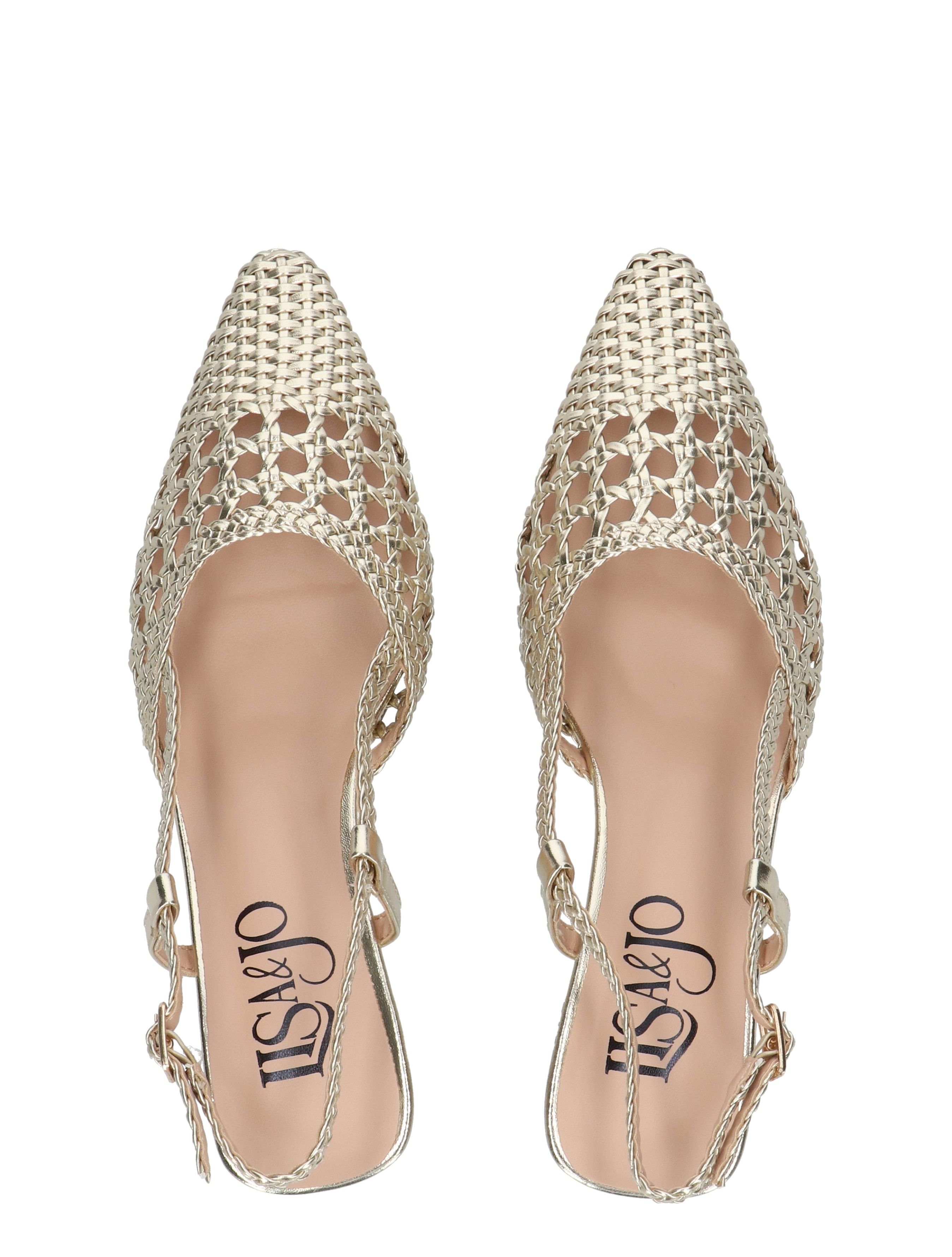 Lisa & Jo - Waqi 2616395 Gold - Dames - Slingbacks - 50215_53_7