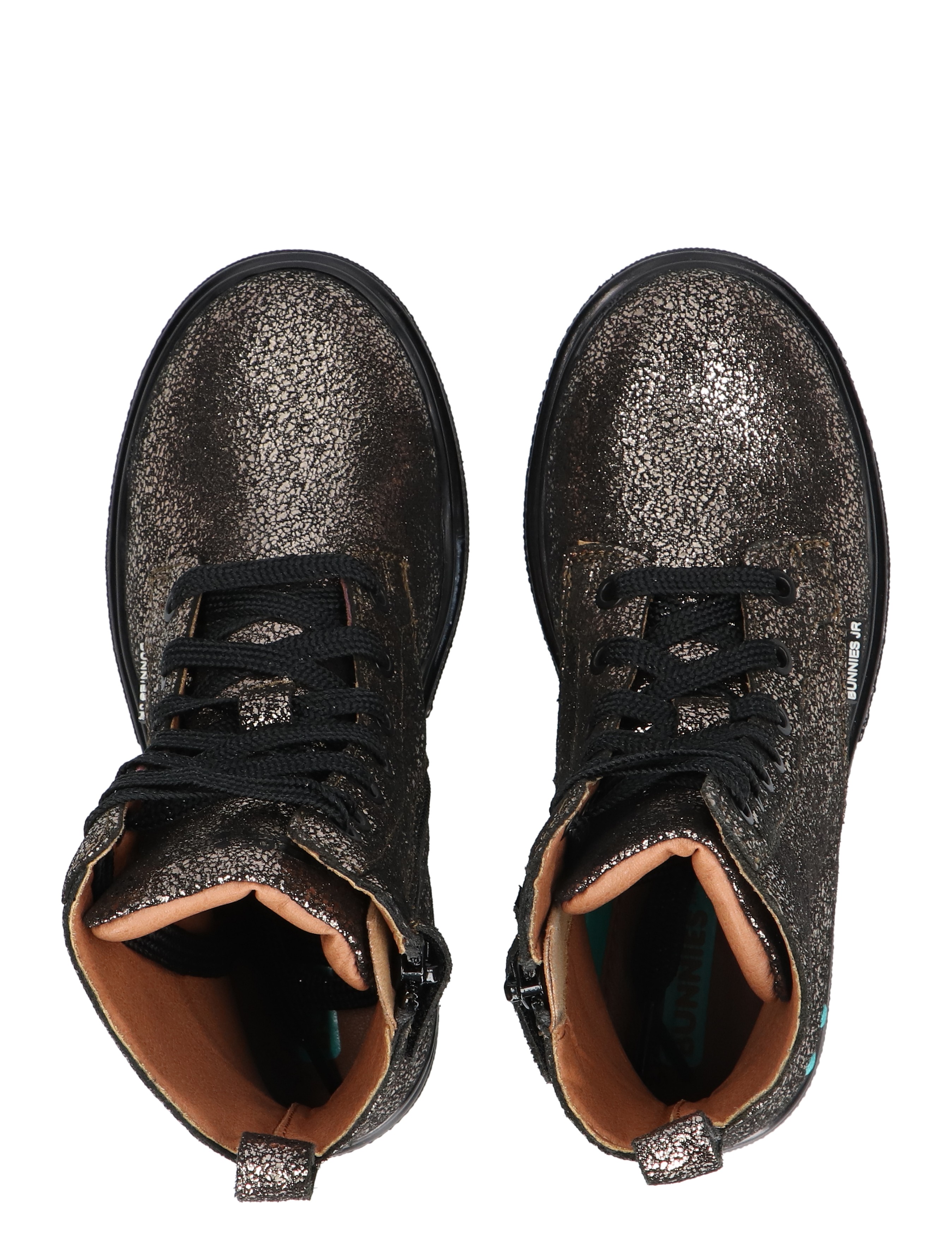 Bunnies - Saar Sterk Gold - Meisjes - Veter Boots - Boots - 48505_53_7